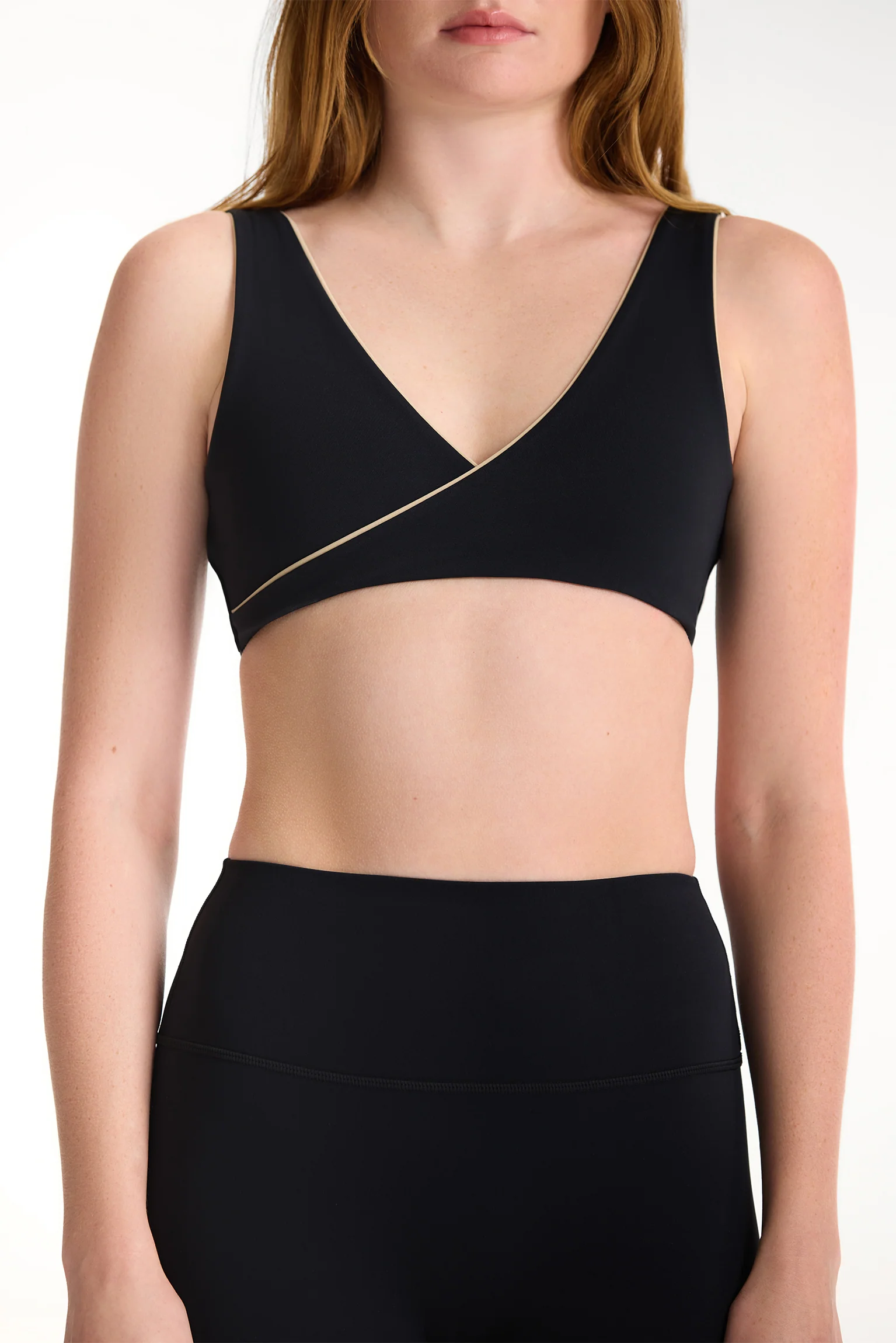 BREATHE CONTRAST WRAP BRA - MARLIN - Image 3