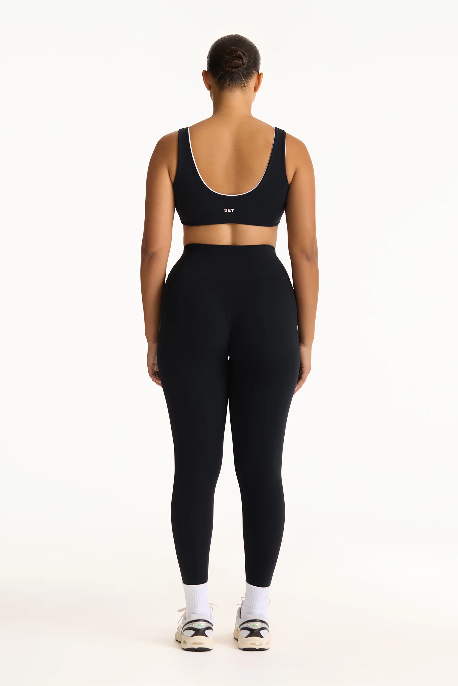 BREATHE CONTRAST WRAP BRA - ORCA - Image 3