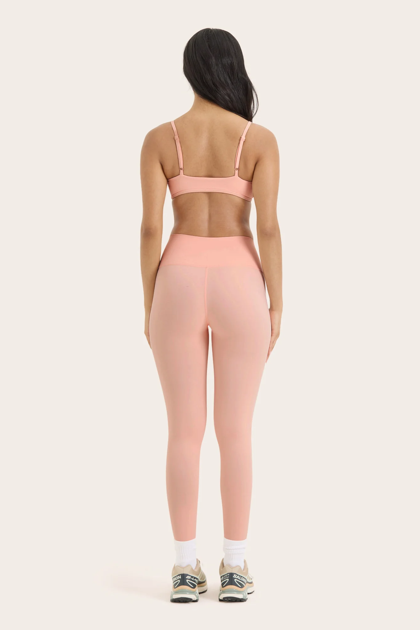 BREATHE HIGH-RISE LEGGINGS - PEACH - Image 3