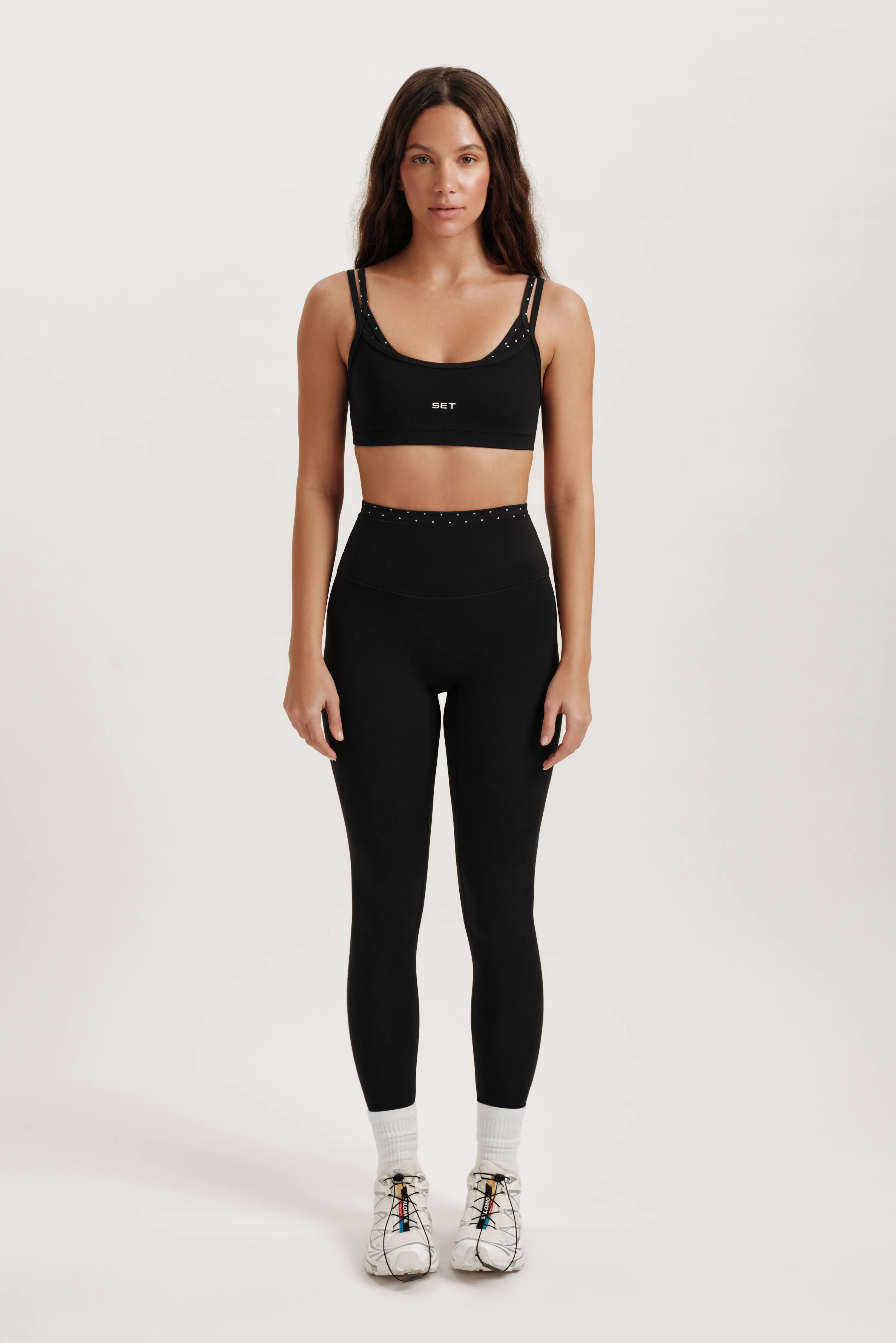 BREATHE LAYERED MOVE BRA - DALMATIAN - Image 3