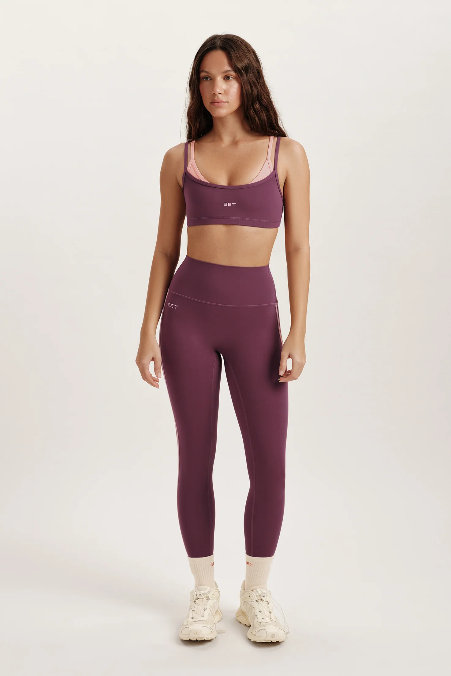 BREATHE LAYERED MOVE BRA - ROSEBUD - Image 3