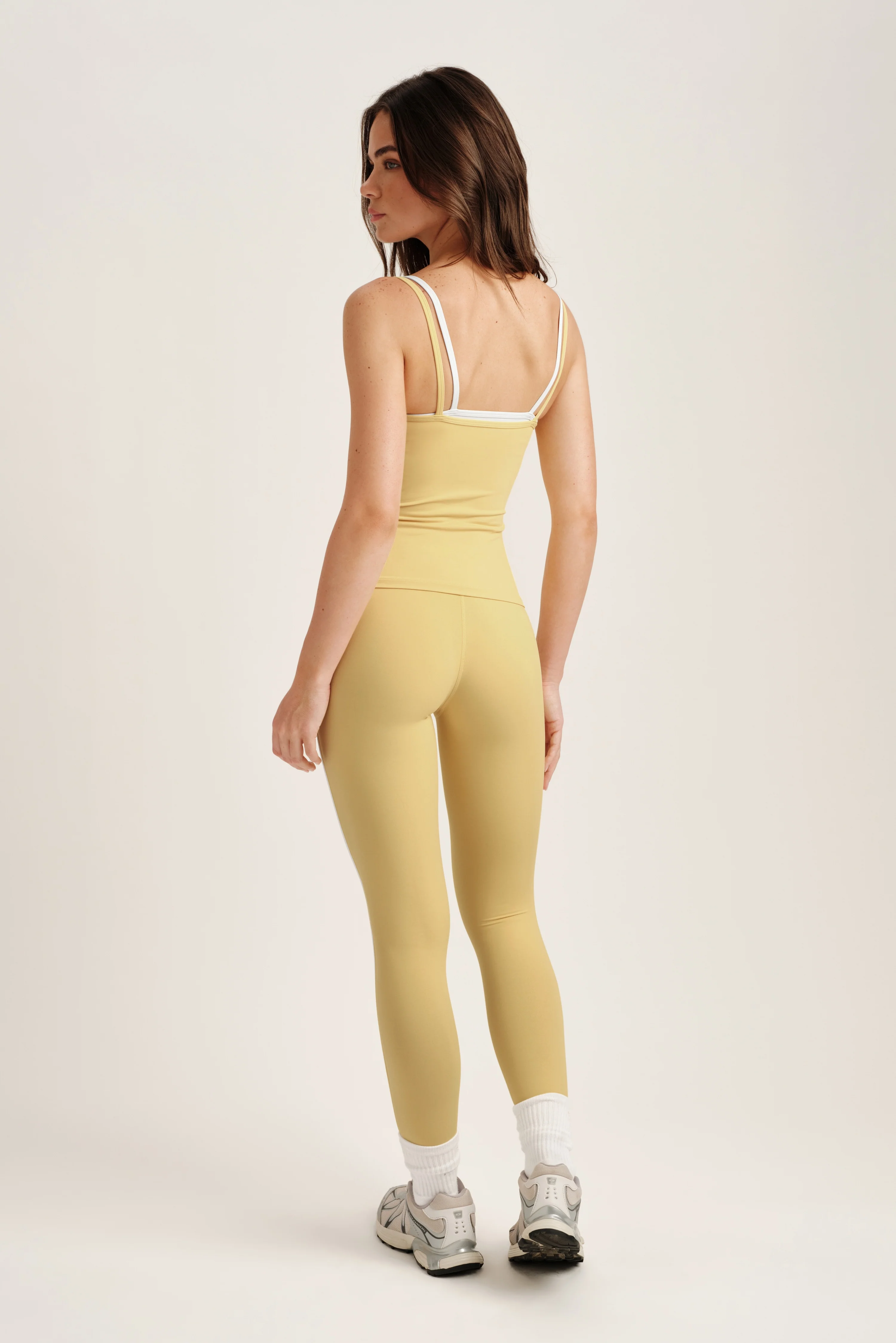BREATHE LAYERED MOVE TANK - BUTTER - Image 3