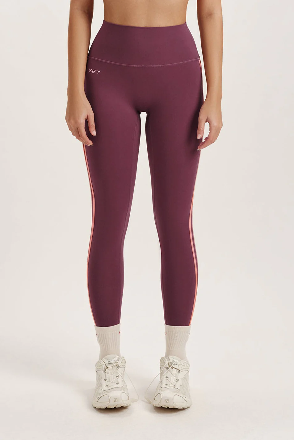 BREATHE STRIKE LEGGINGS - ROSEBUD