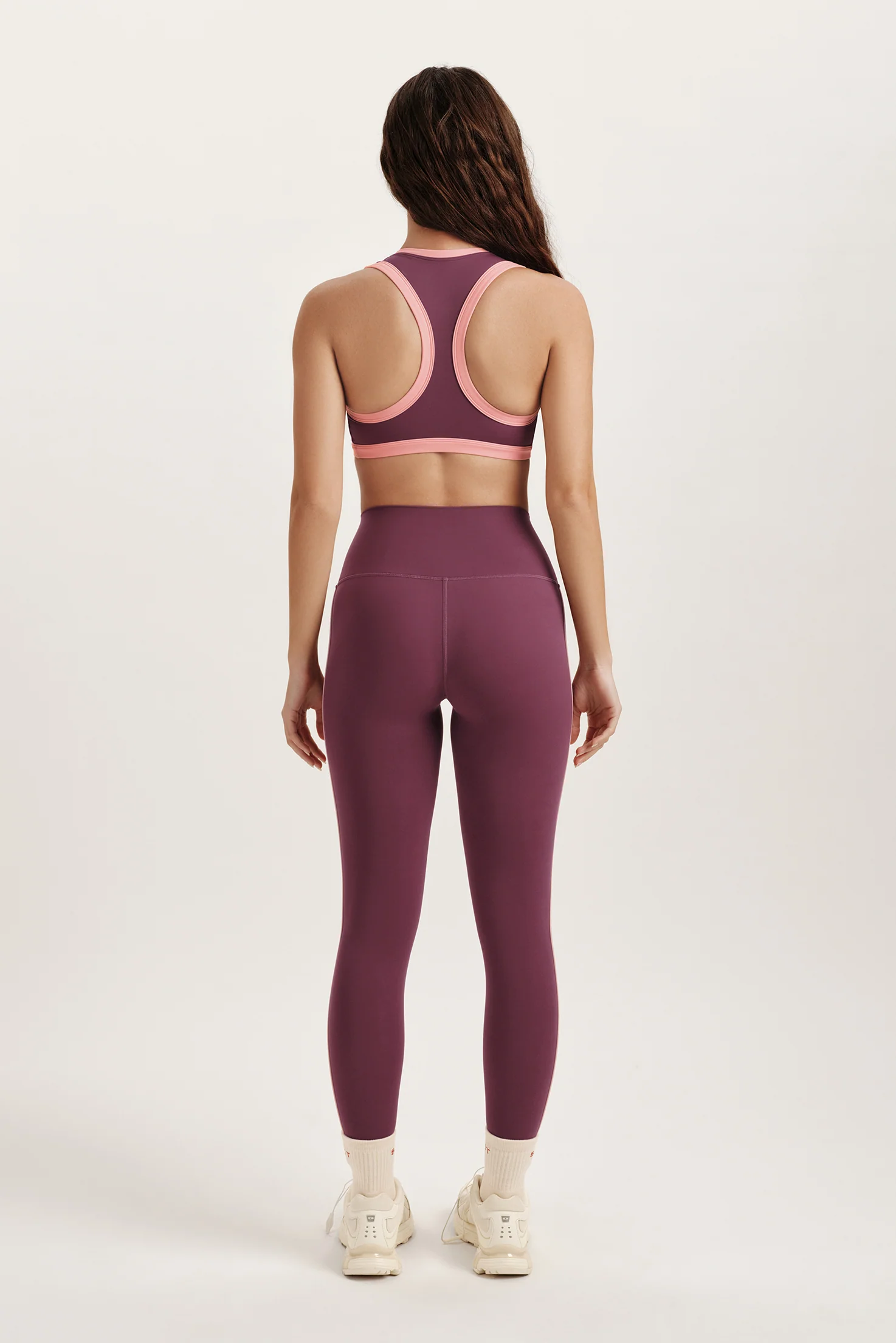 BREATHE STRIKE LEGGINGS - ROSEBUD - Image 4