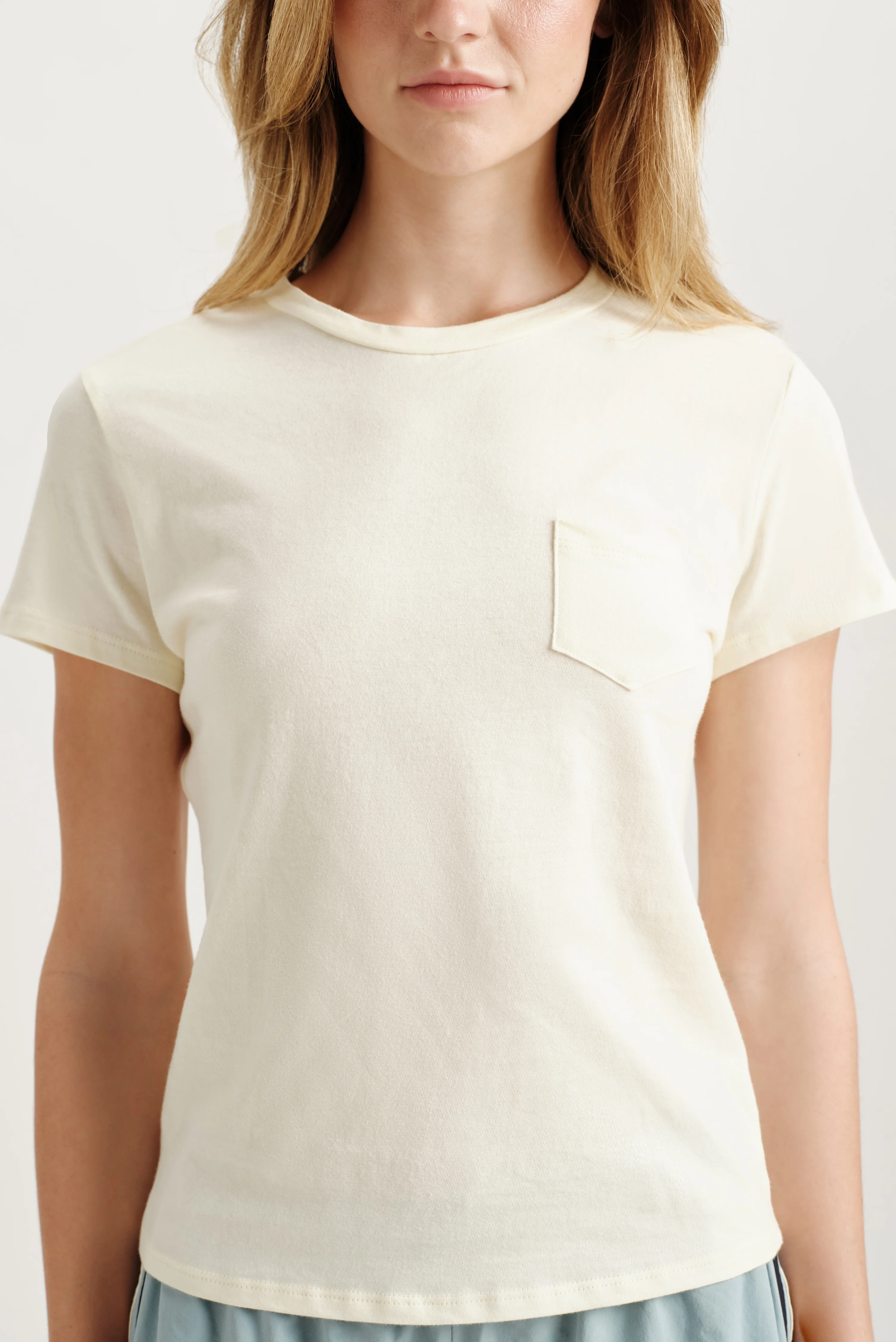 CLASSIC COTTON DAILY STAPLE POCKET TEE - HAVEN - Image 5