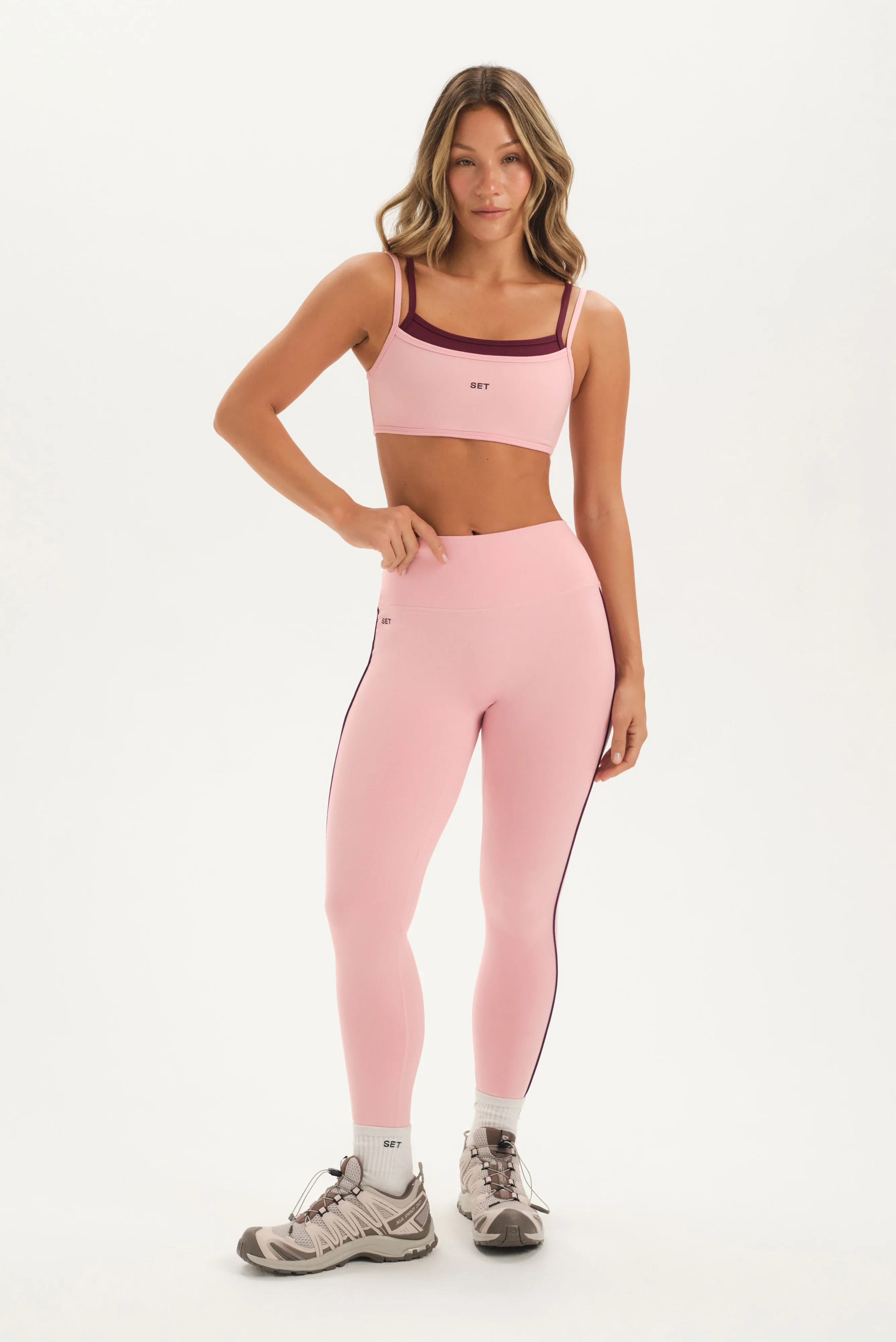 FORMCLOUD® CLOUD PIPE HIGH-RISE LEGGINGS - GARNET - Image 3