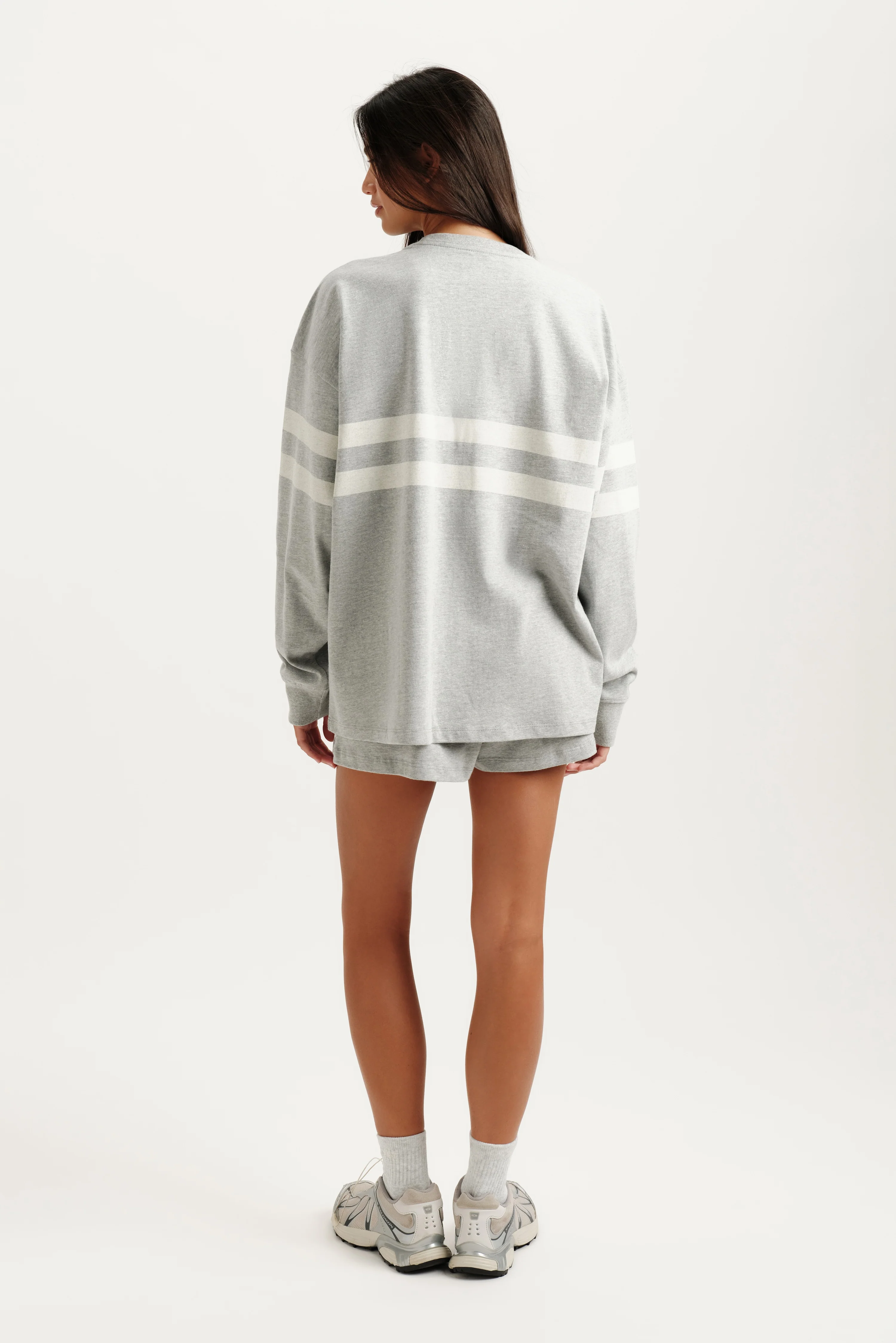 HEAVY COTTON EASY STRIPE LONG SLEEVE - WORN - Image 3