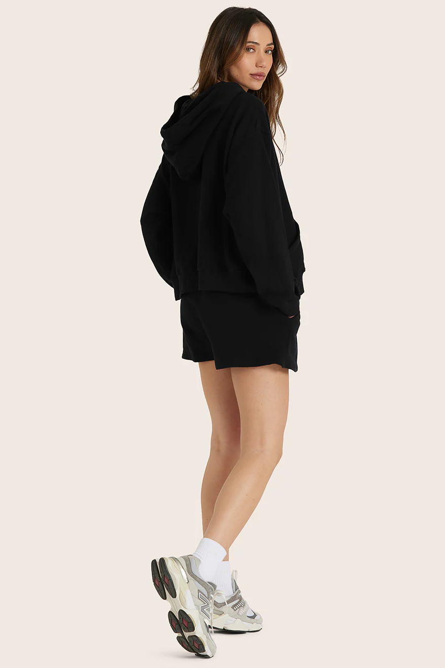 LIGHTWEIGHT SWEATS CLASSIC VINTAGE SWEAT SHORTS - ONYX - Image 3