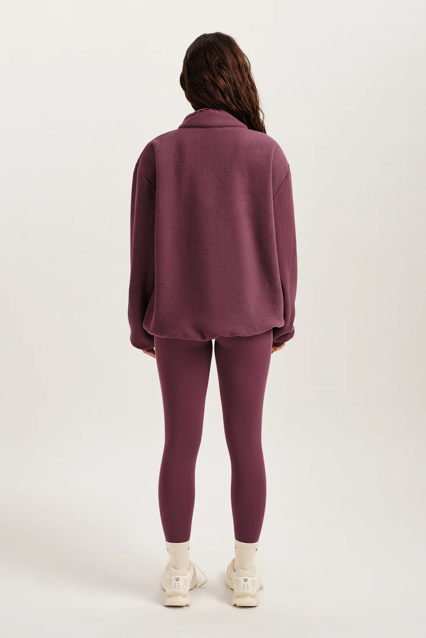 MICROFLEECE HALF ZIP - ROSEBUD - Image 4