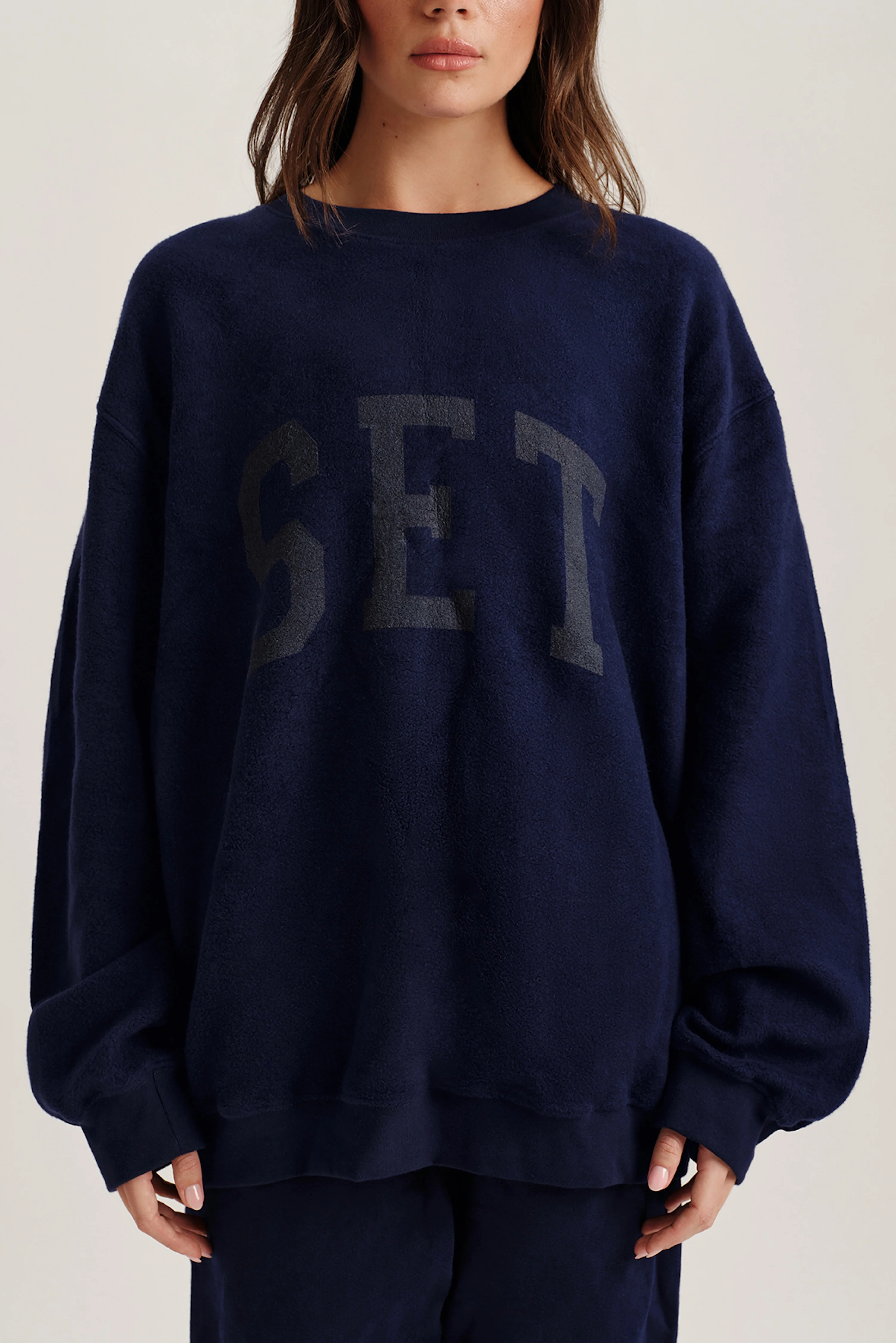 MIDWEIGHT SWEATS REVERSE SET CREWNECK - TETHER - Image 5