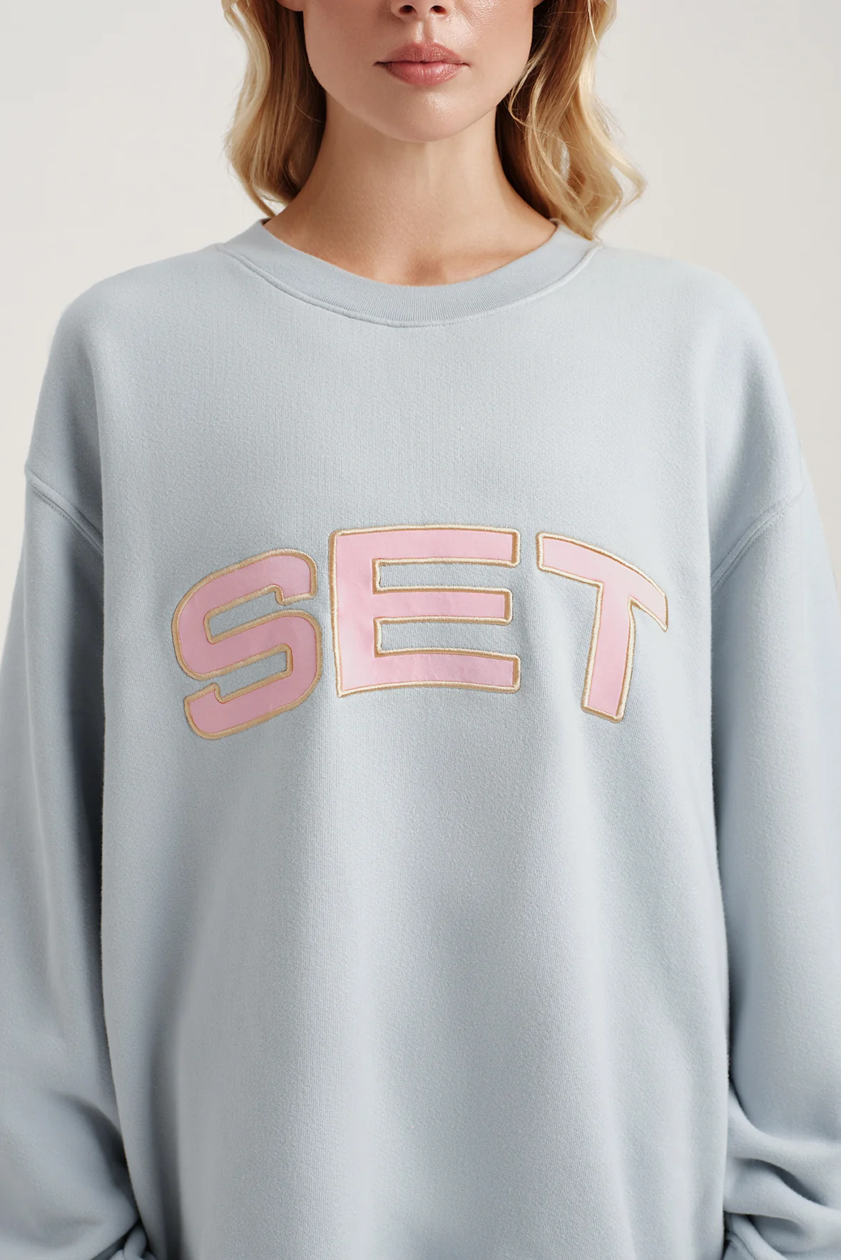 MIDWEIGHT SWEATS STAPLE SET CREWNECK - BLUSH - Image 5