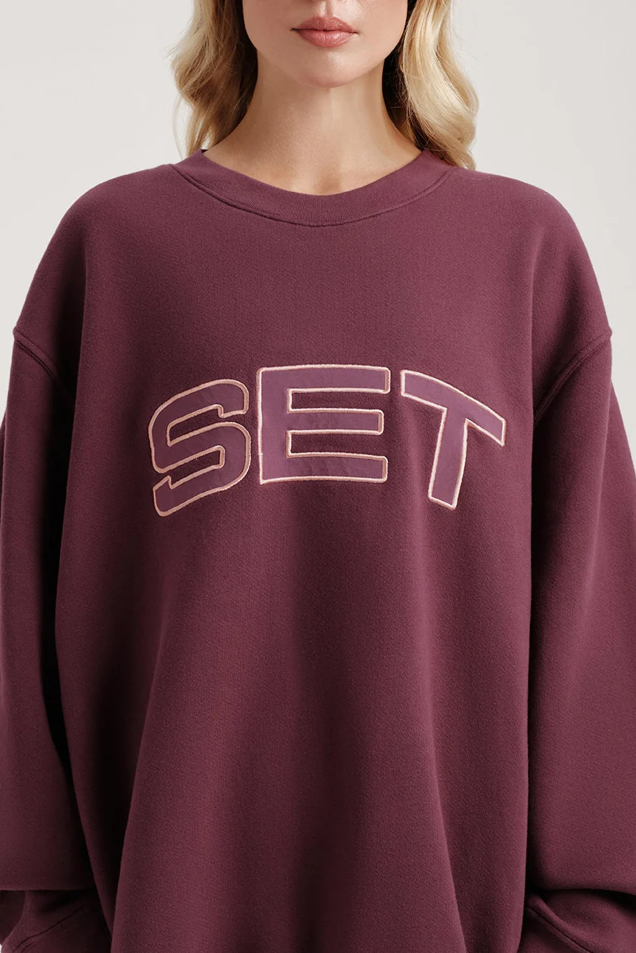 MIDWEIGHT SWEATS STAPLE SET CREWNECK - ROSEBUD - Image 5