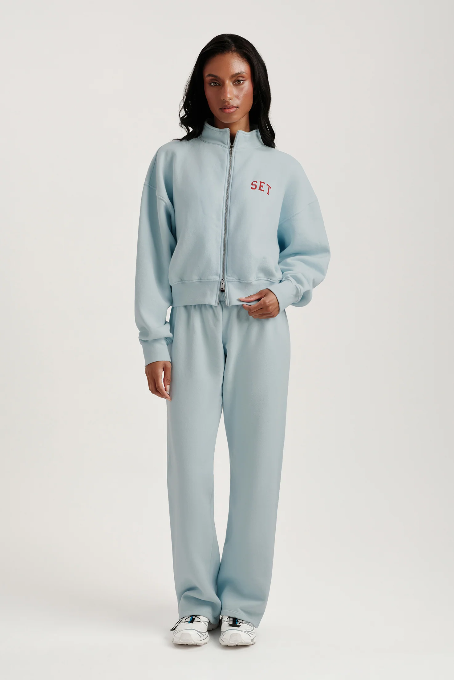 MIDWEIGHT SWEATS STAPLE SET FUNNEL ZIP - VERSE - Image 3