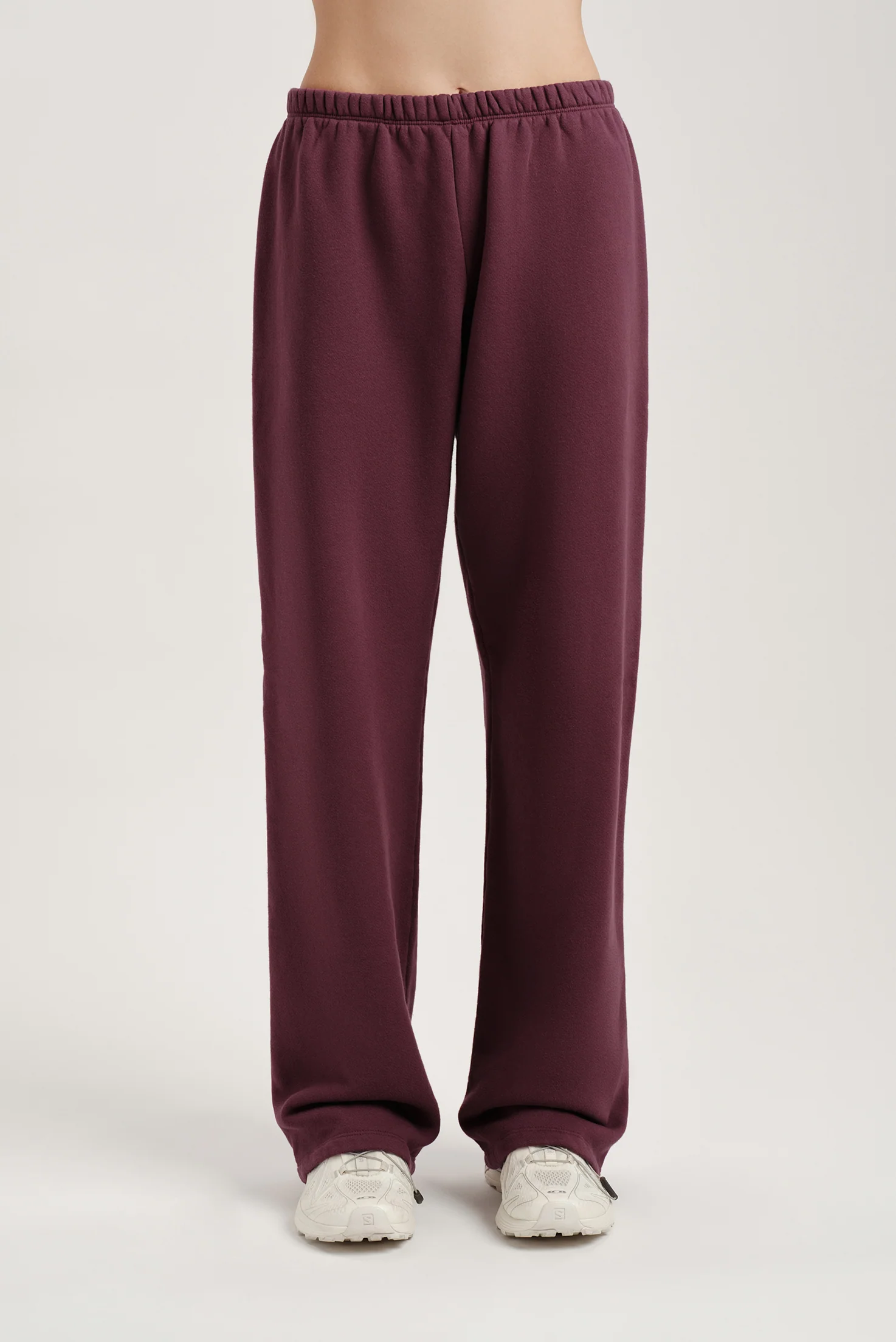 MIDWEIGHT SWEATS STAPLE STRAIGHT LEG SWEATPANTS - ROSEBUD