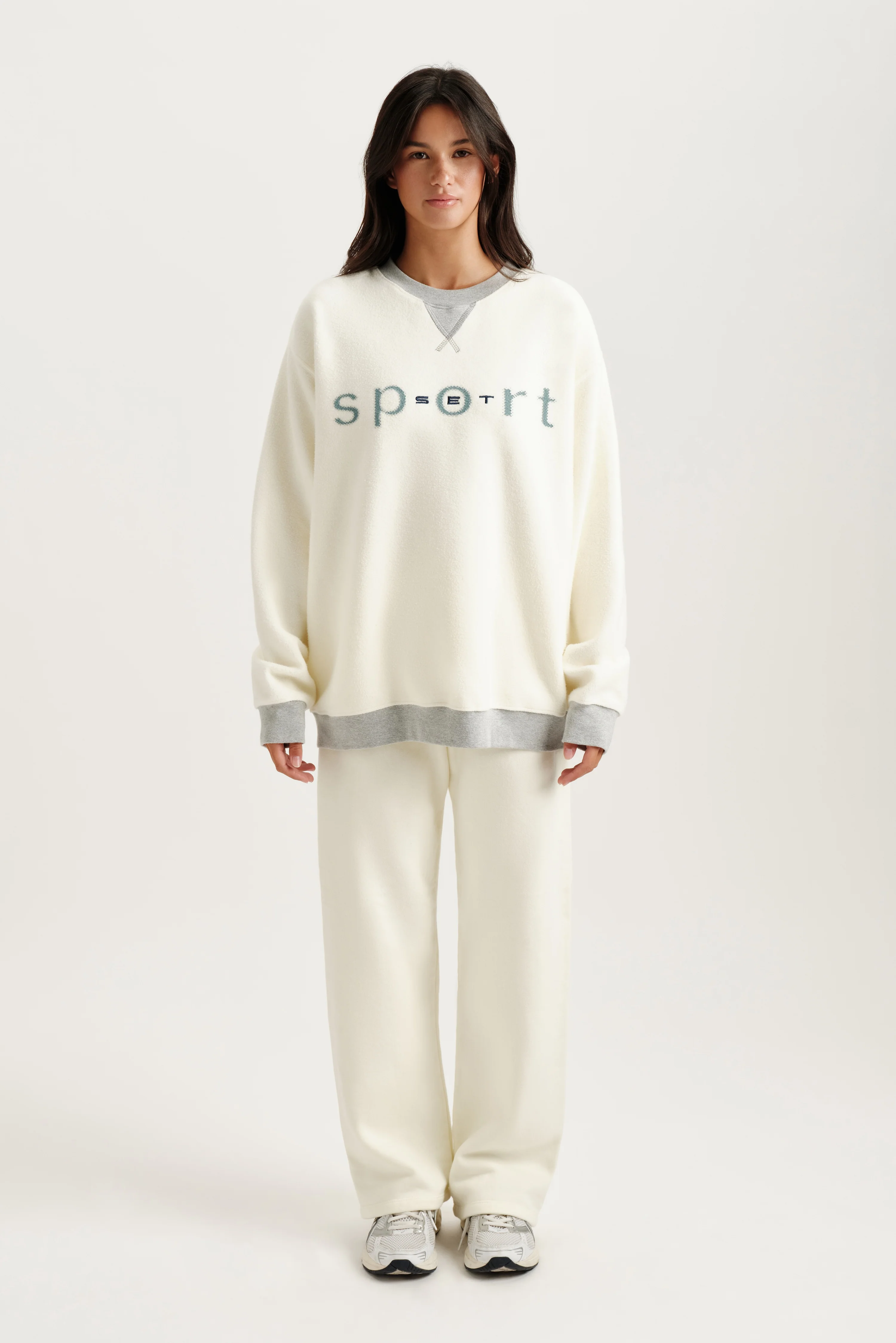 MIDWEIGHT SWEATS STAPLE VINTAGE CREWNECK - WORN - Image 3