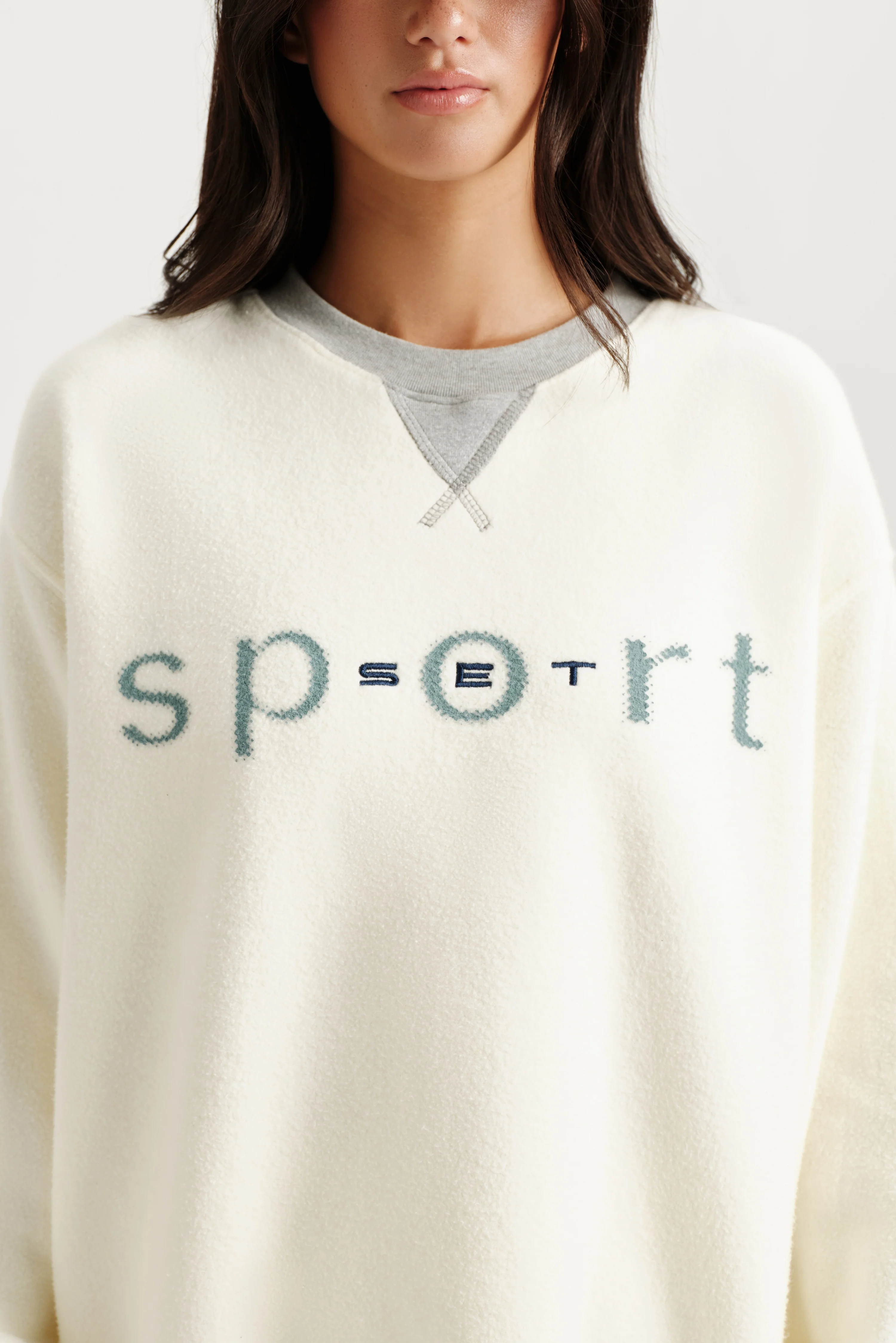 MIDWEIGHT SWEATS STAPLE VINTAGE CREWNECK - WORN - Image 5