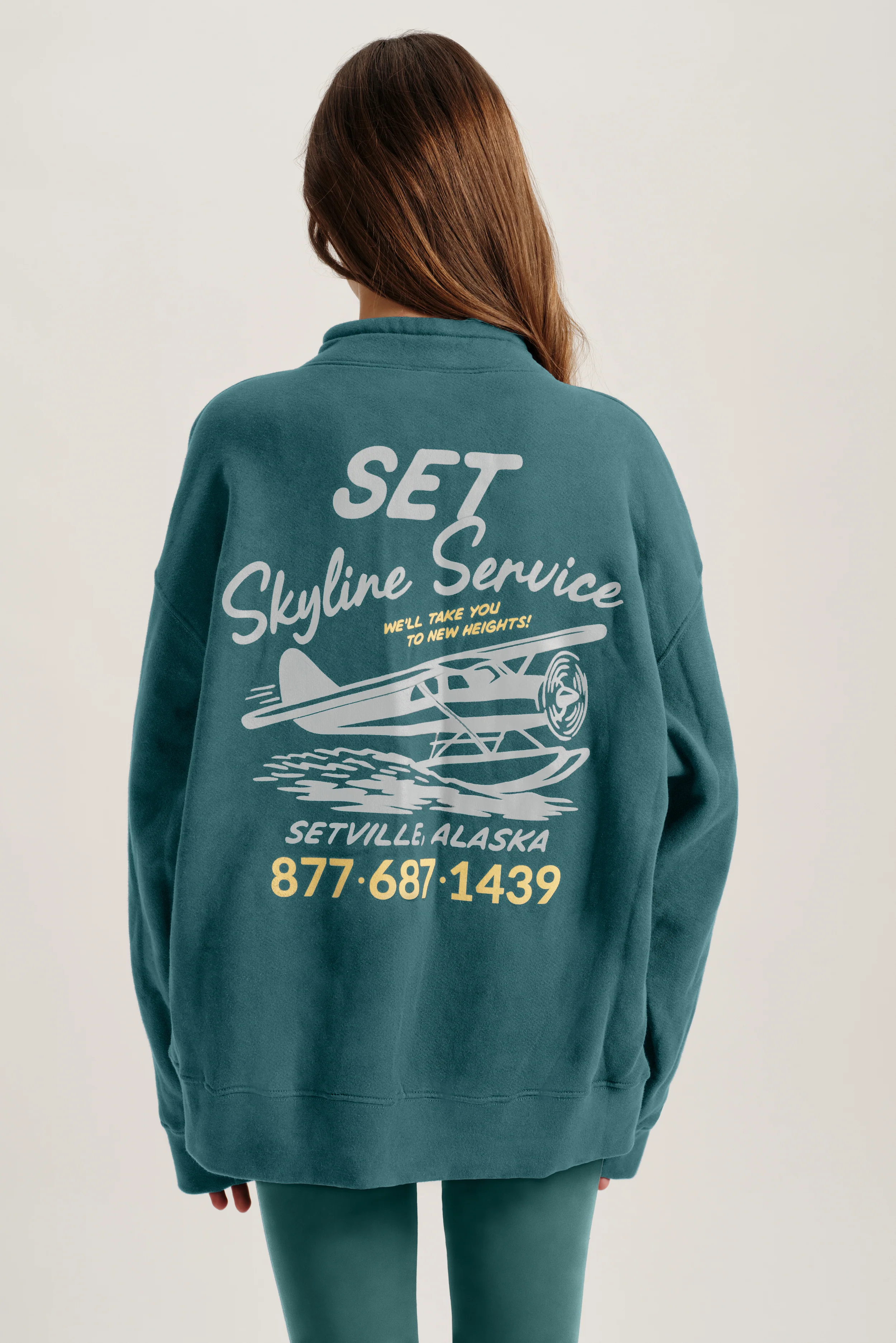 MIDWEIGHT SWEATS STAPLE VINTAGE QUARTER ZIP - SYNC - Image 5