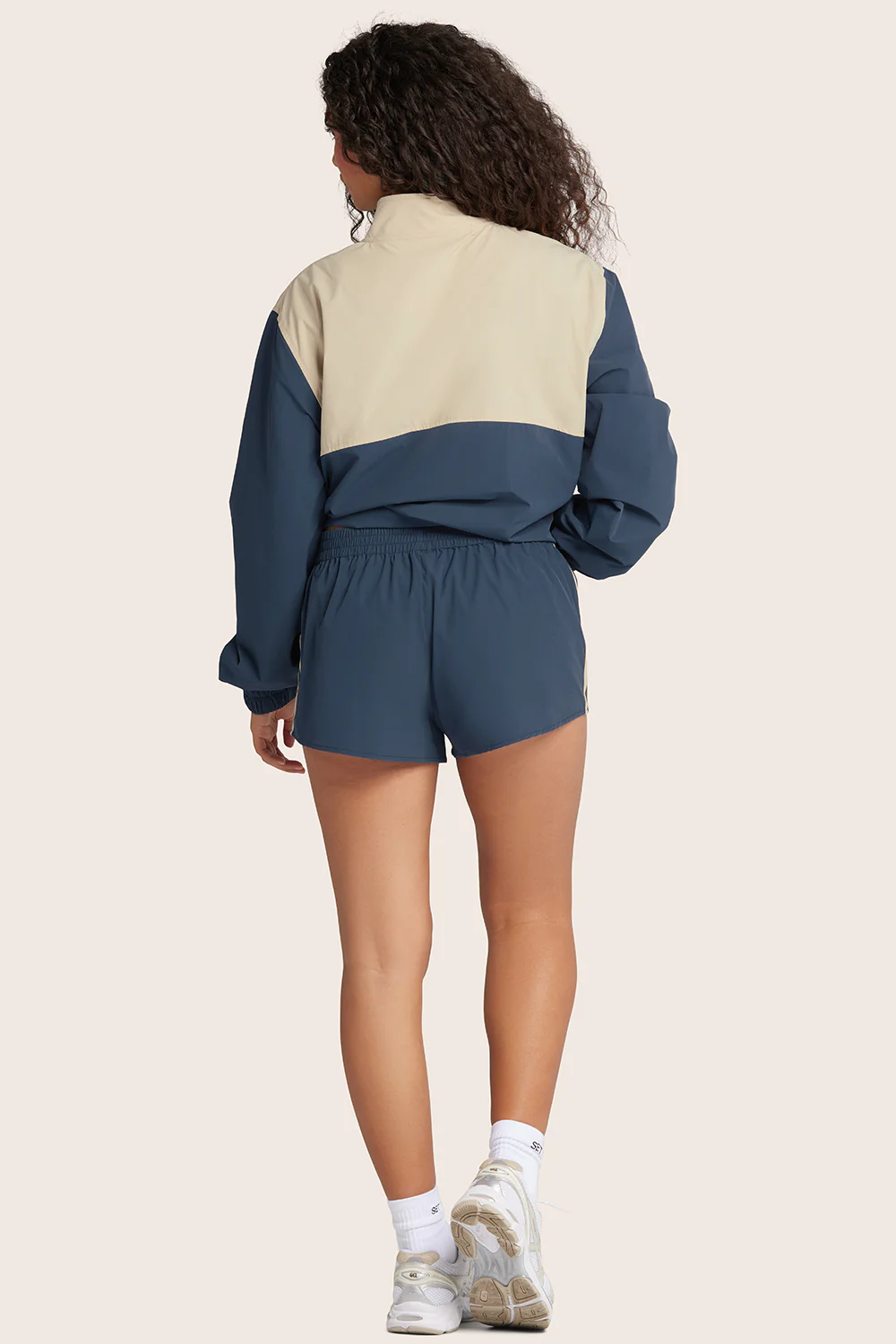 NYLON TRACK SHORTS - COASTAL - Image 4