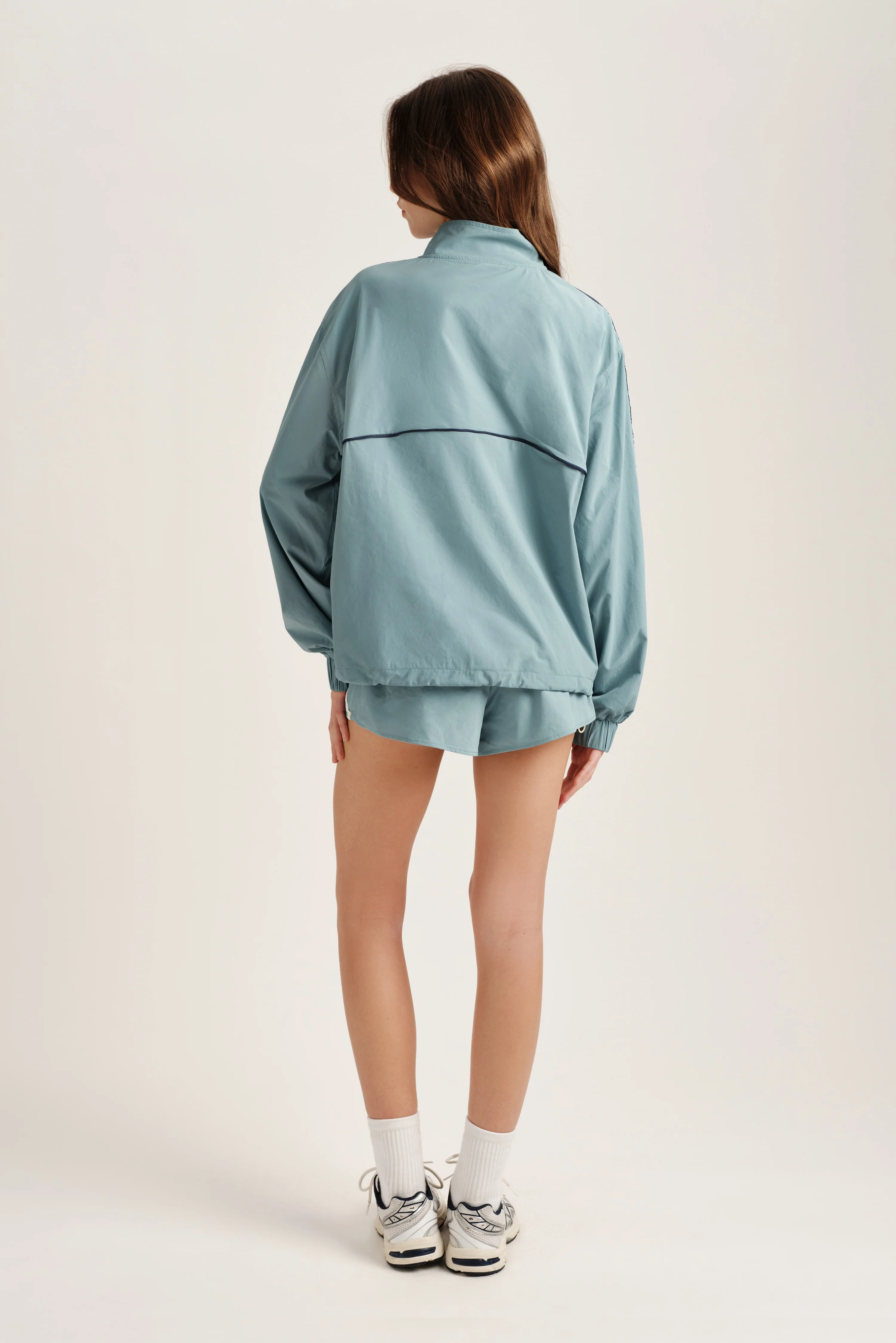 NYLON TRACK SHORTS - WASHED - Image 4