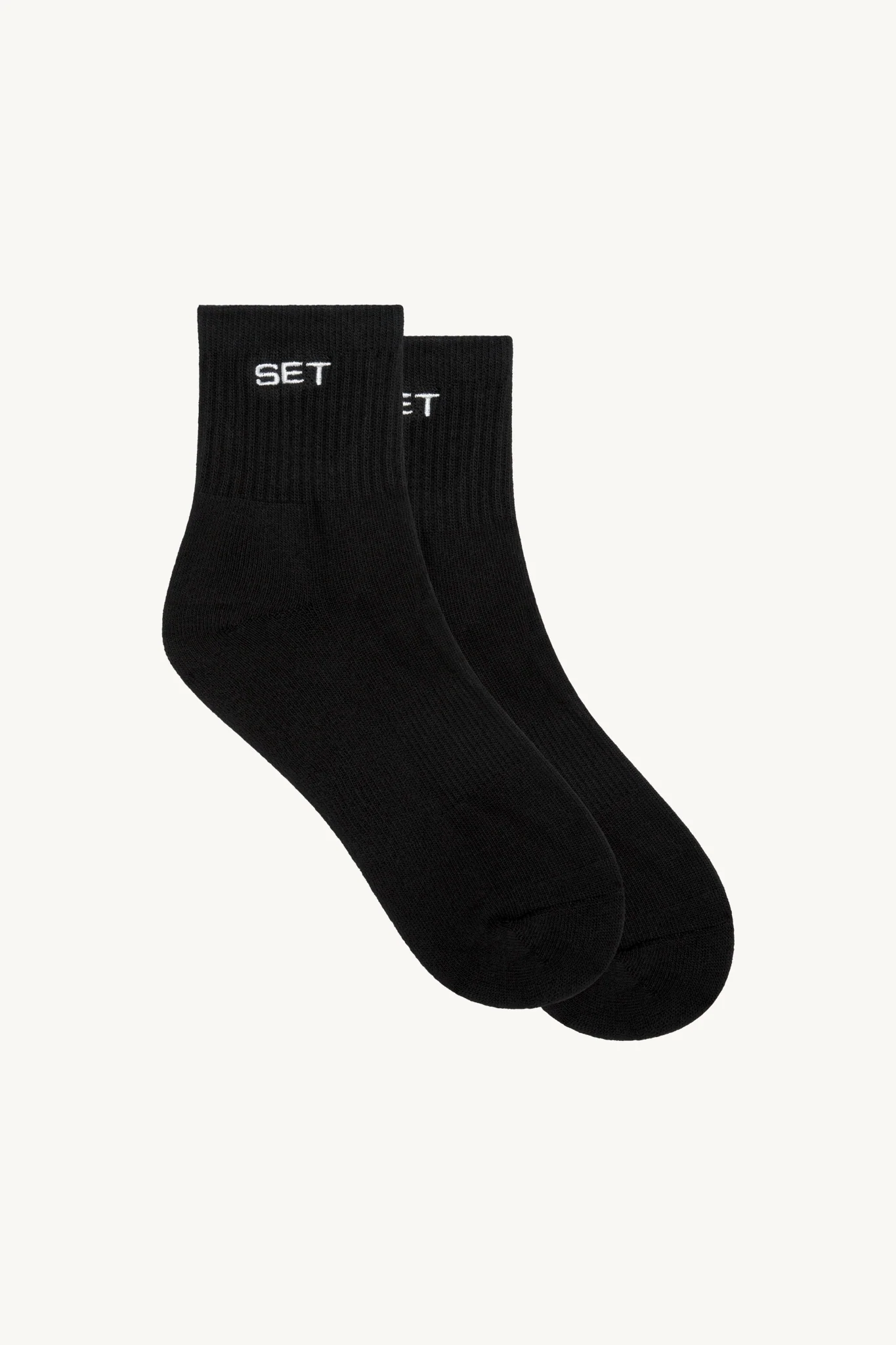 SET SHORTY SOCKS (3 PACK) - WHITE/HEATHER GREY/ONYX - Image 2