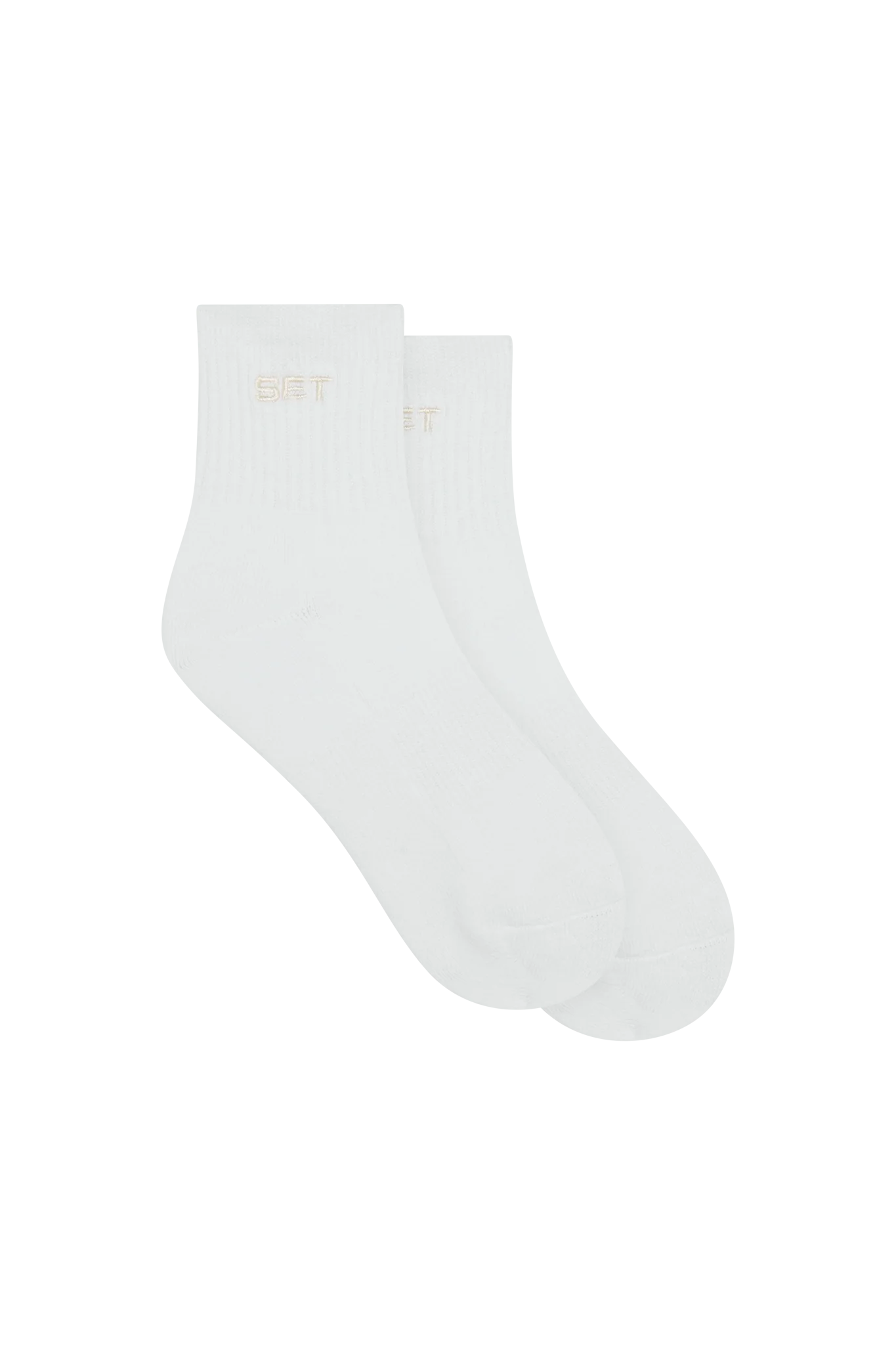 SET SHORTY SOCKS - WHITE/BLANC