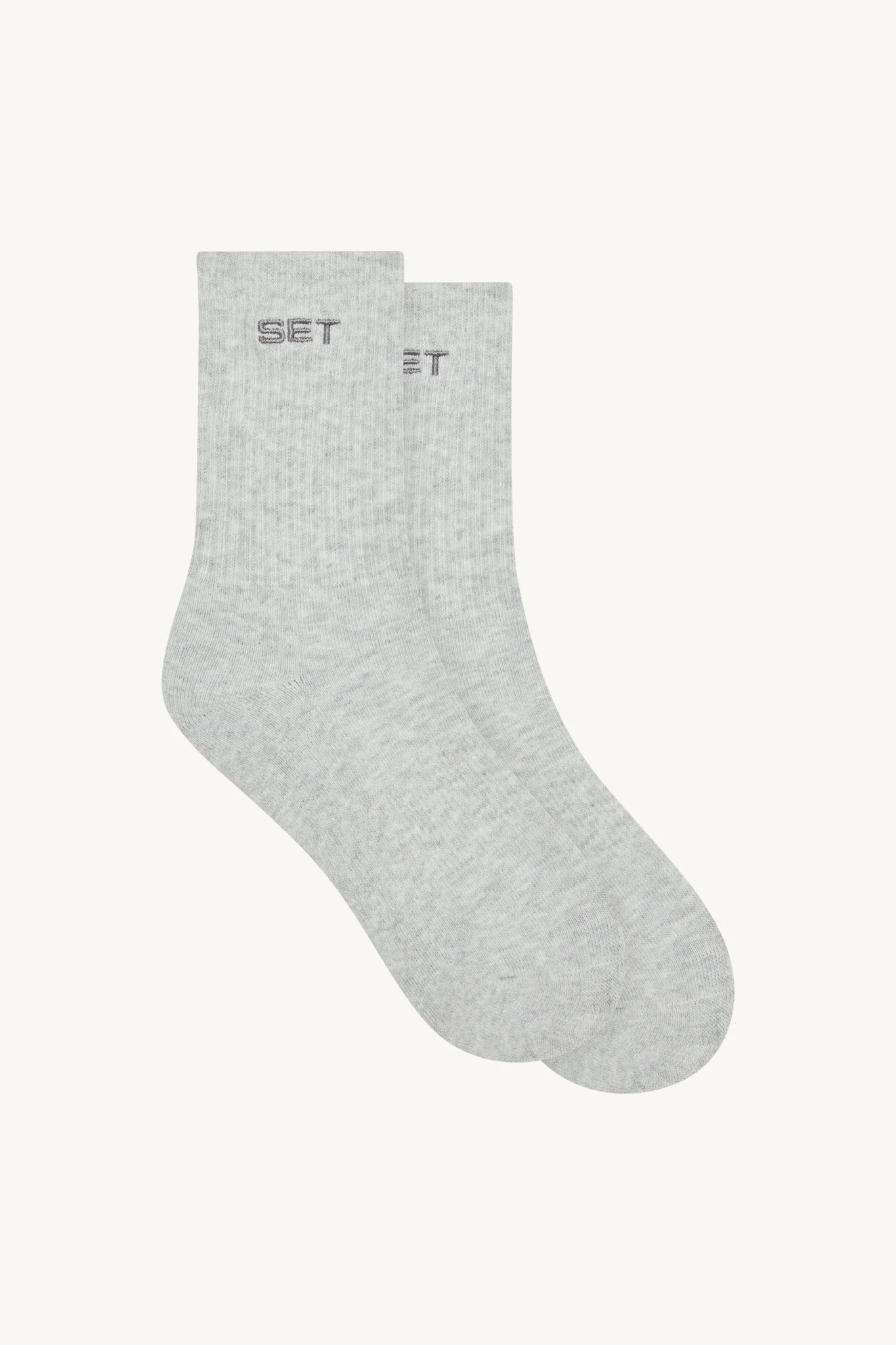 SET SOCKS (3 PACK) - WHITE/HEATHER GREY/ONYX - Image 3