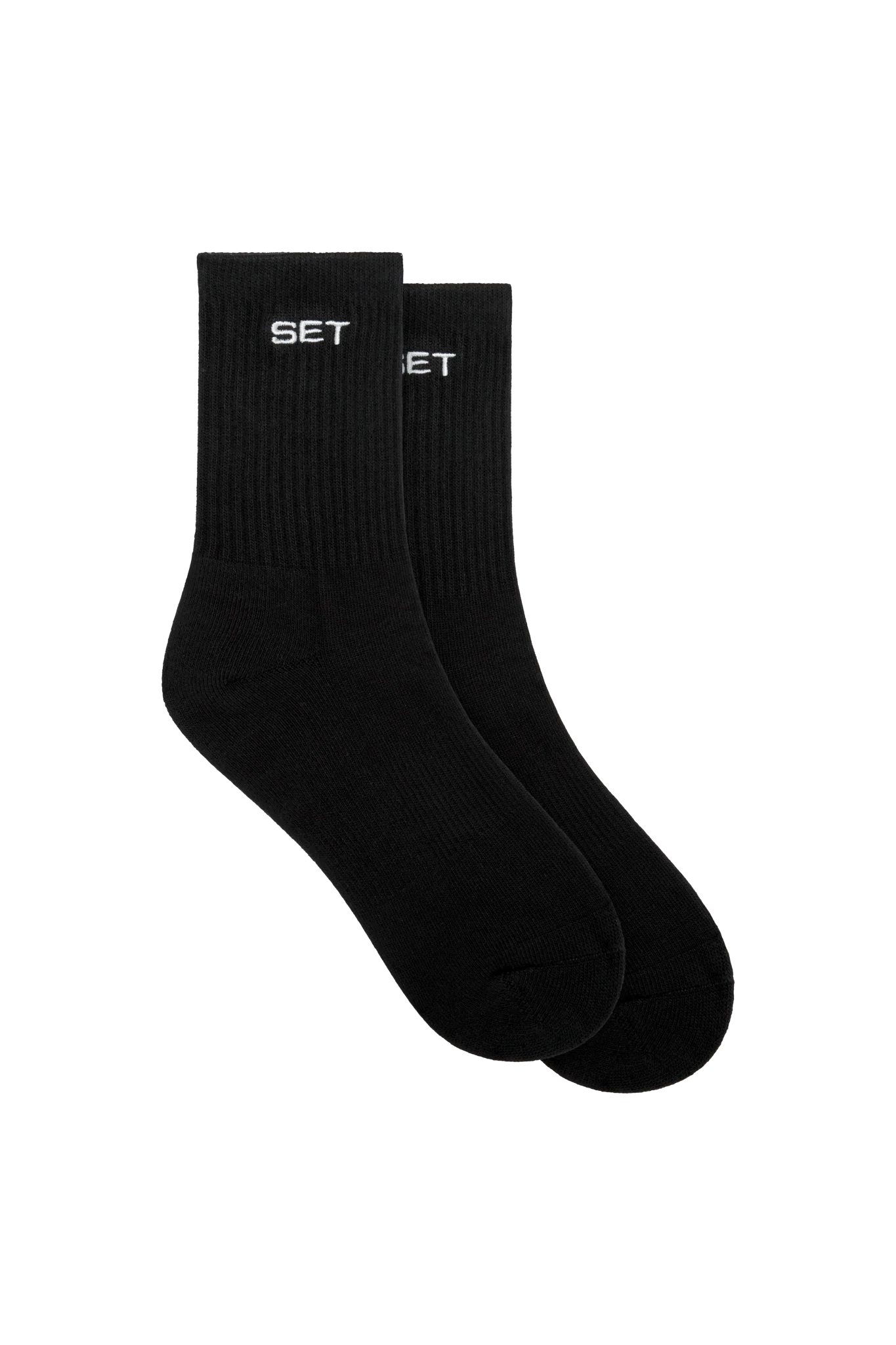SET SOCKS - ONYX/WHITE