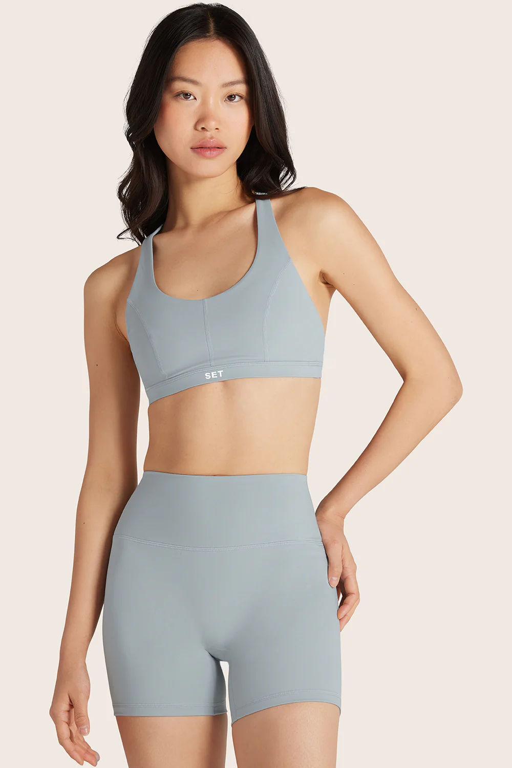 SPORTBODY® (BLOOPERS) SPORTY CONTOUR BRA - PLATINUM - Image 3