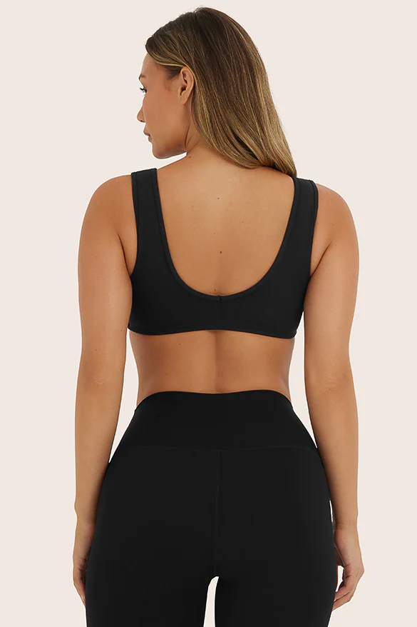 SPORTBODY® SPORTY DIP BRA - ONYX - Image 3