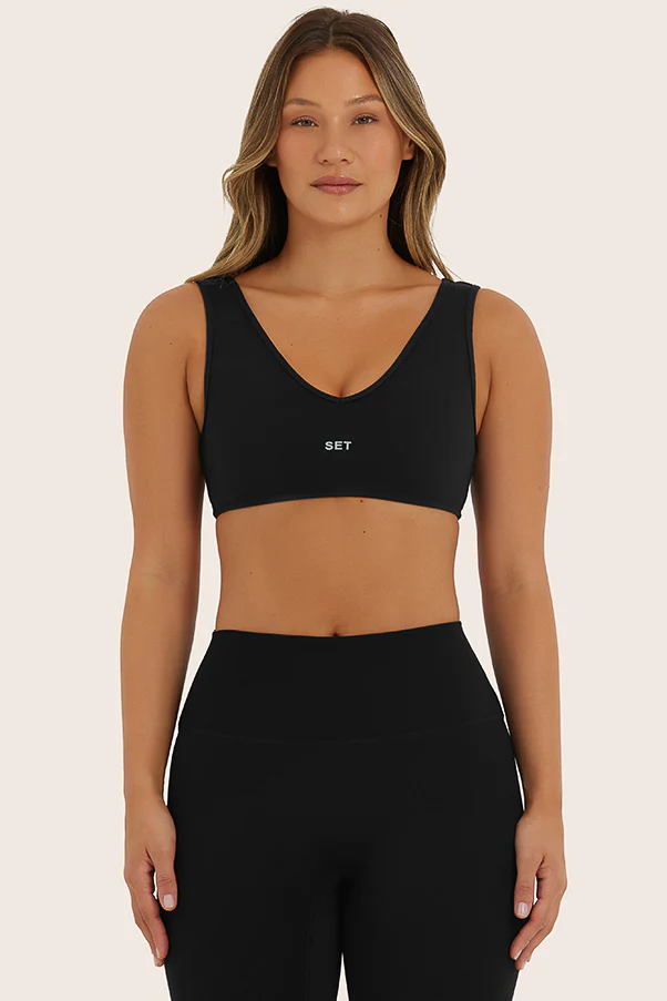 SPORTBODY® SPORTY DIP BRA - ONYX - Image 4