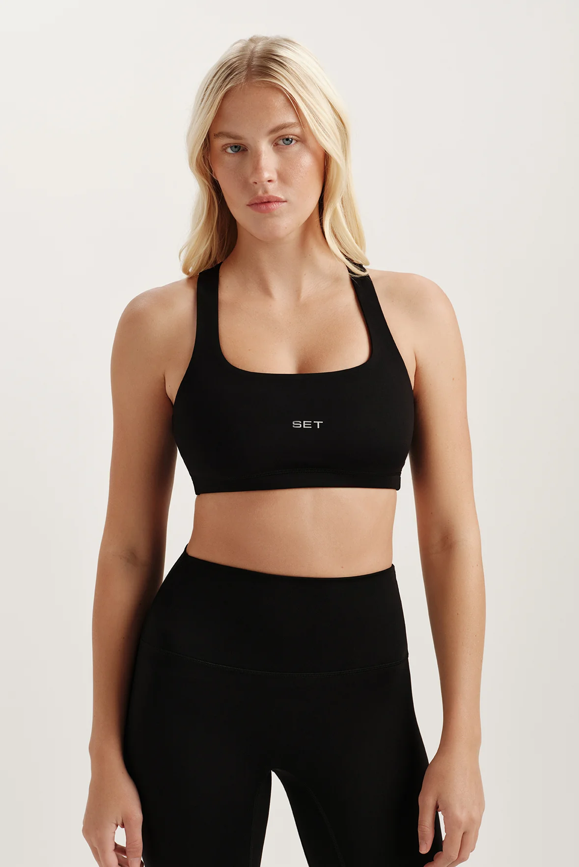 SPORTBODY® SPORTY DRILL BRA - ONYX