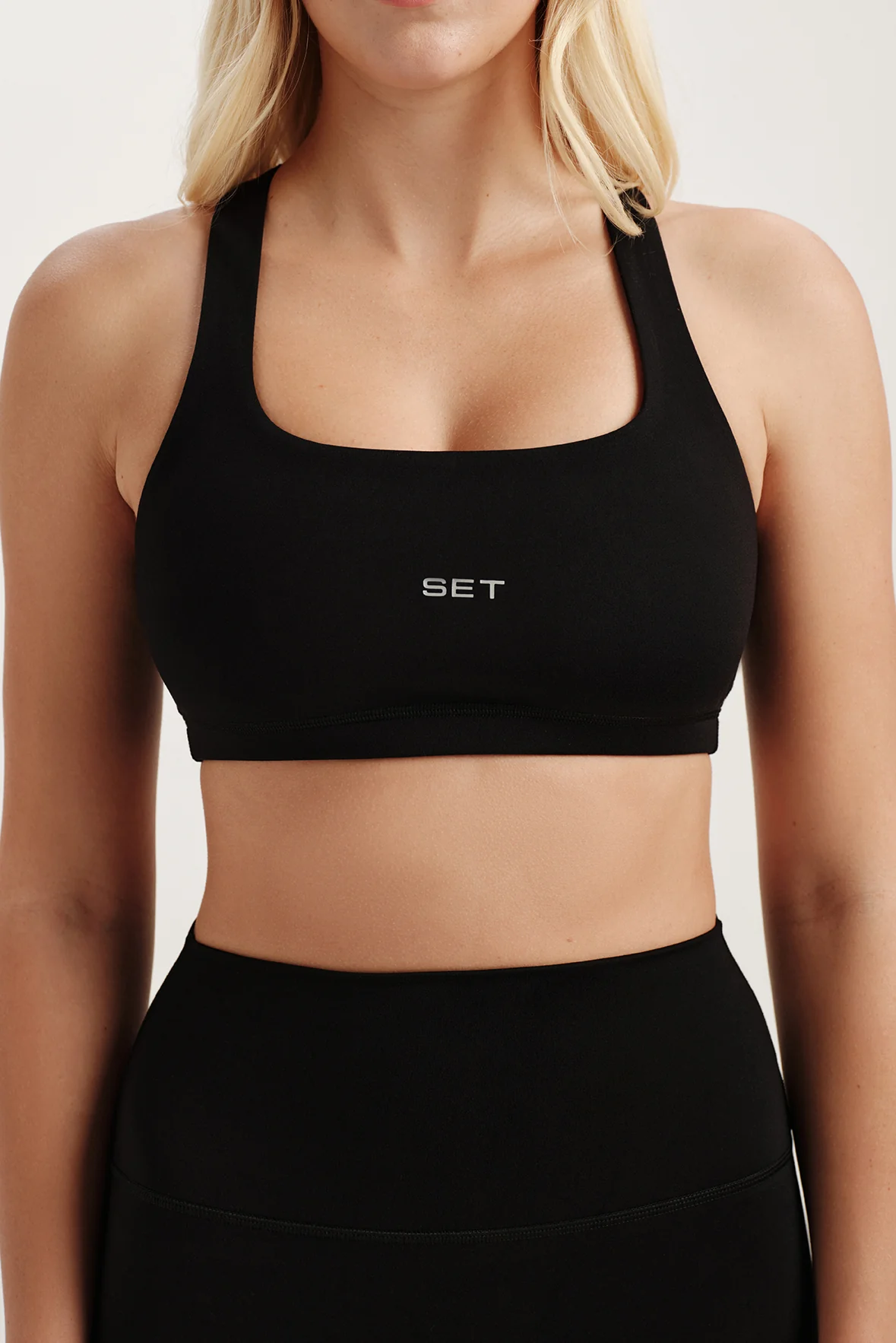 SPORTBODY® SPORTY DRILL BRA - ONYX - Image 5
