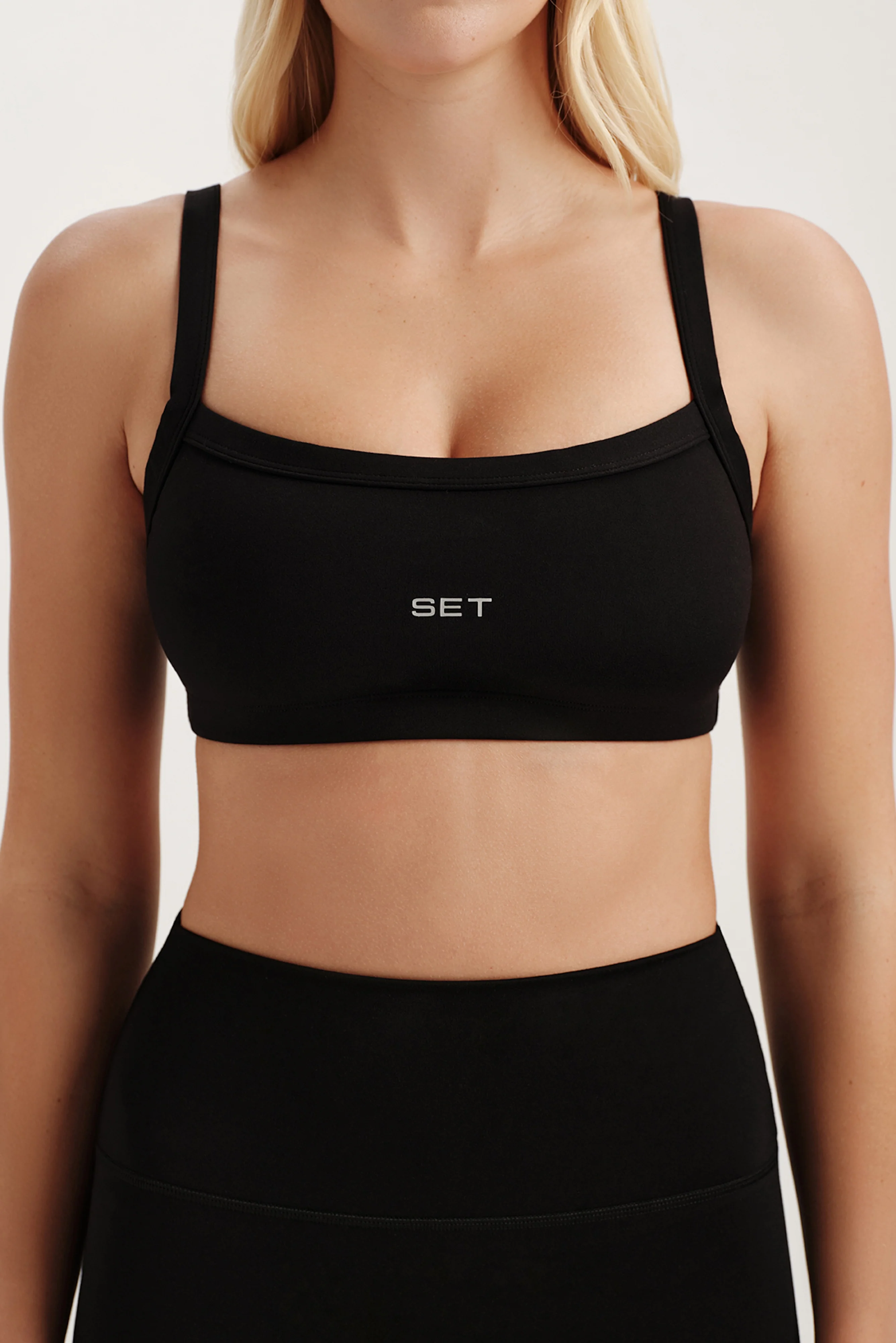 SPORTBODY® SPORTY SCOOP BRA - ONYX - Image 5