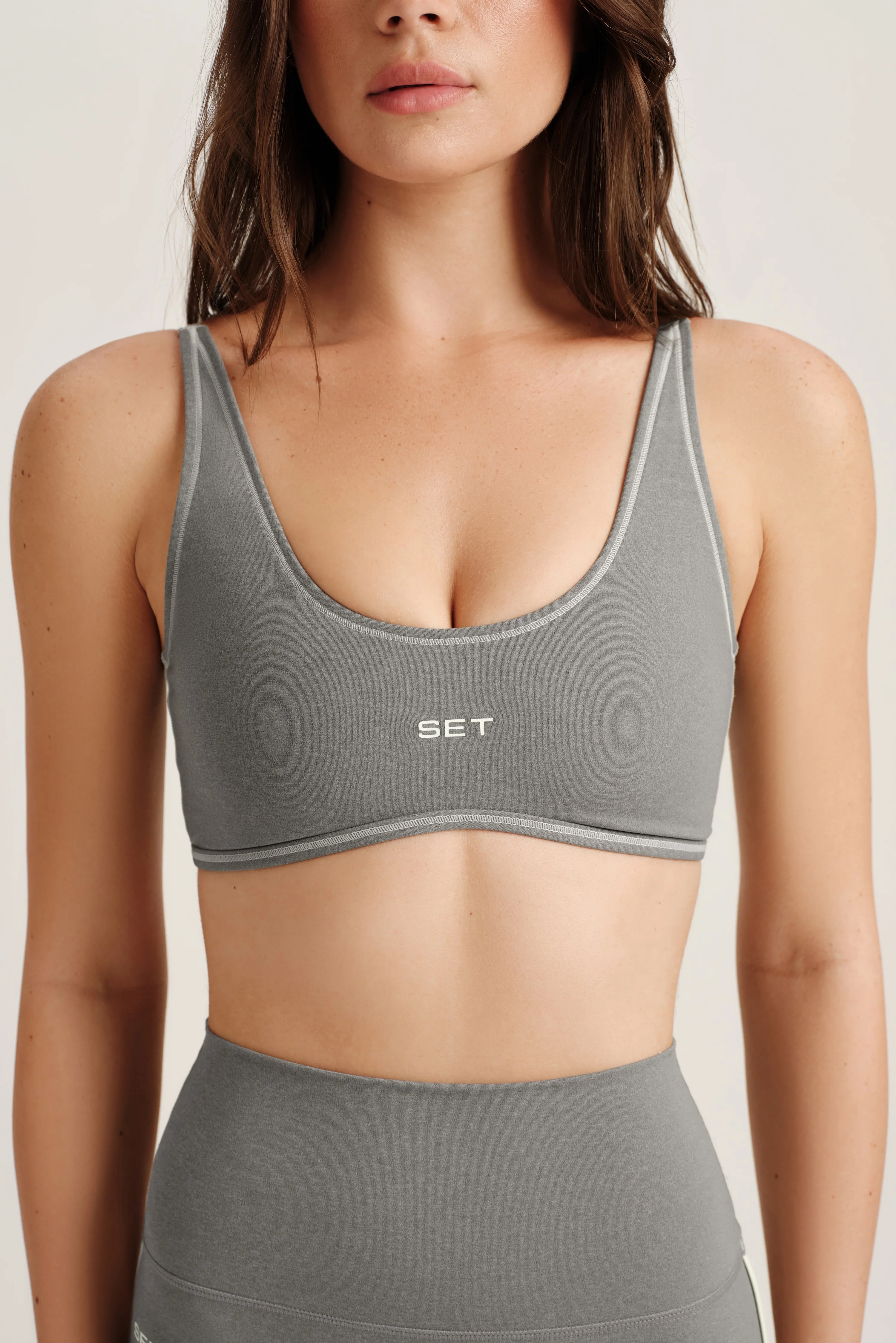 SPORTBODY® SPORTY STITCH BRA - LO-FI - Image 5
