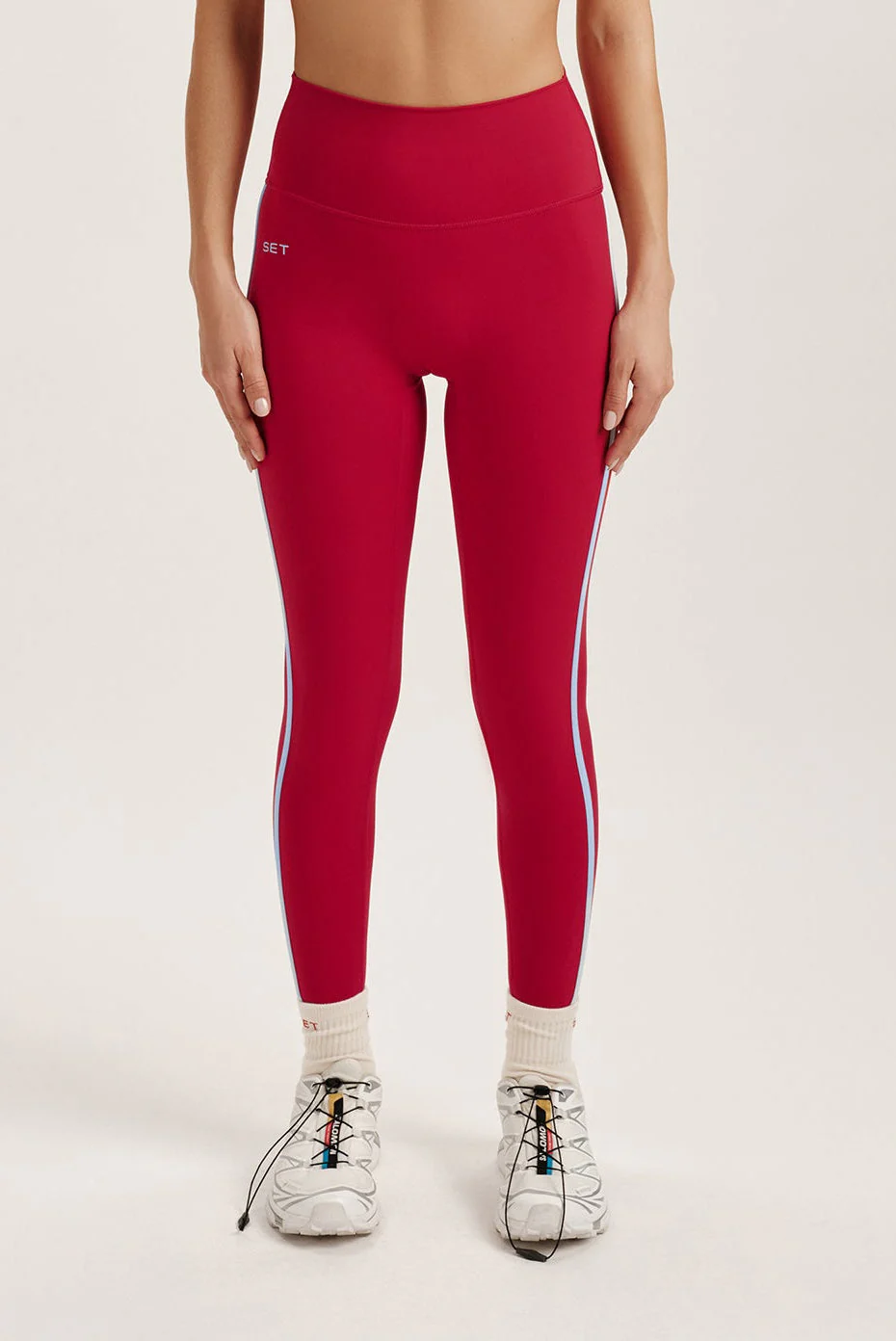 SPORTBODY® SPORTY STRIPE LEGGINGS - VERSE