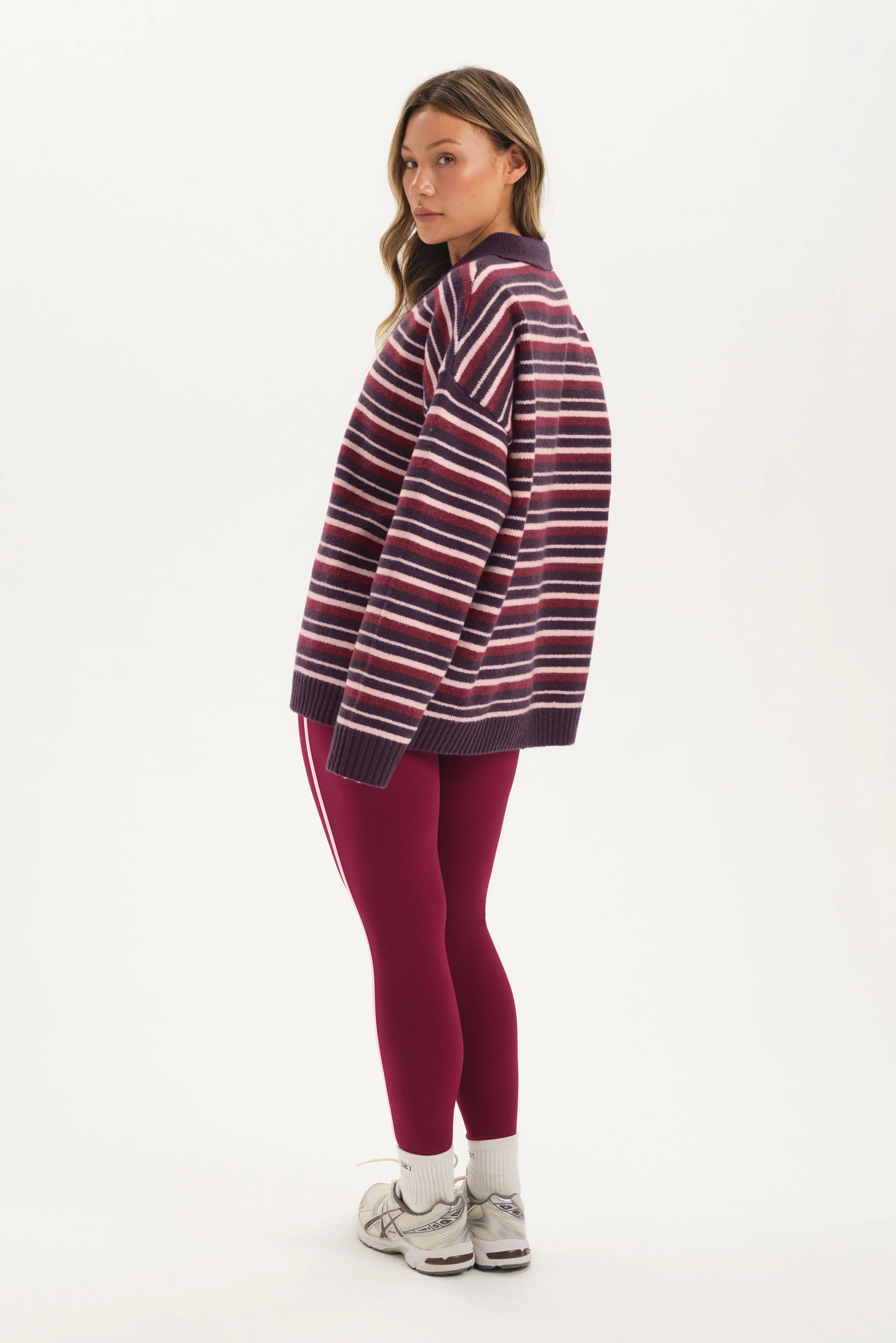 STUDIO KNIT STUDIO KNIT ALEX POLO - POPPY - Image 4