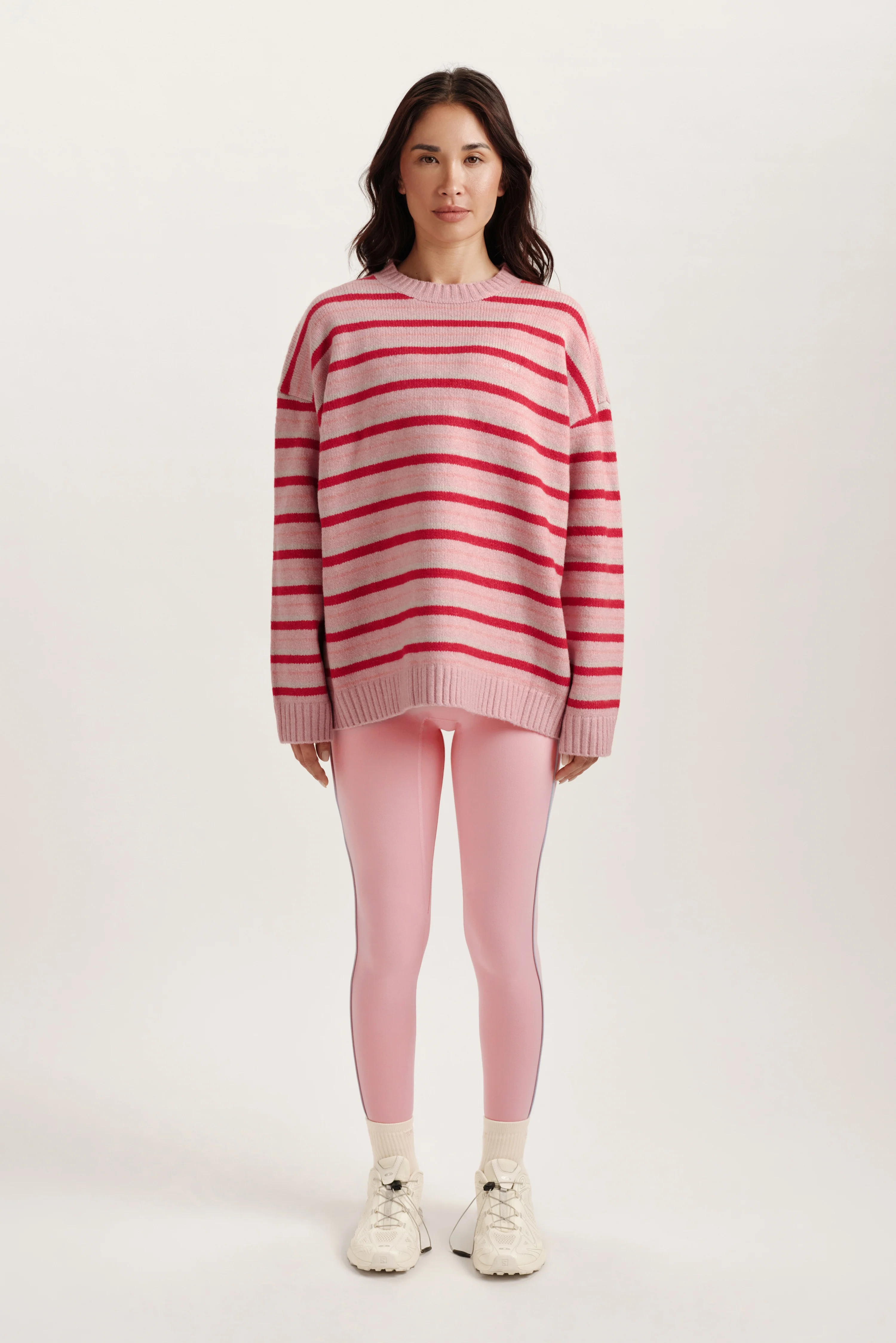 STUDIO KNIT STUDIO KNIT CREWNECK - BLUSH - Image 3