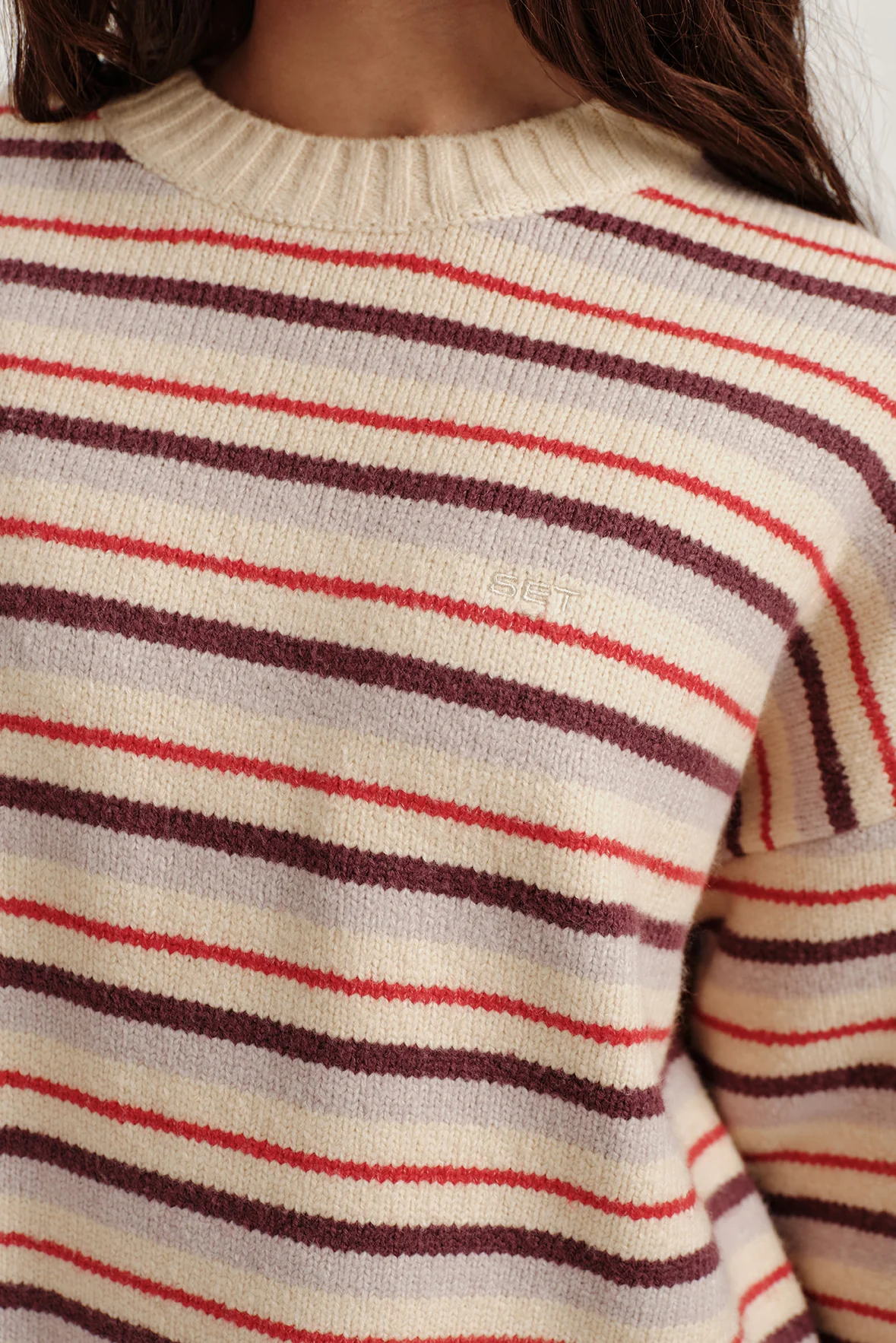 STUDIO KNIT STUDIO KNIT CREWNECK - SONNET - Image 5