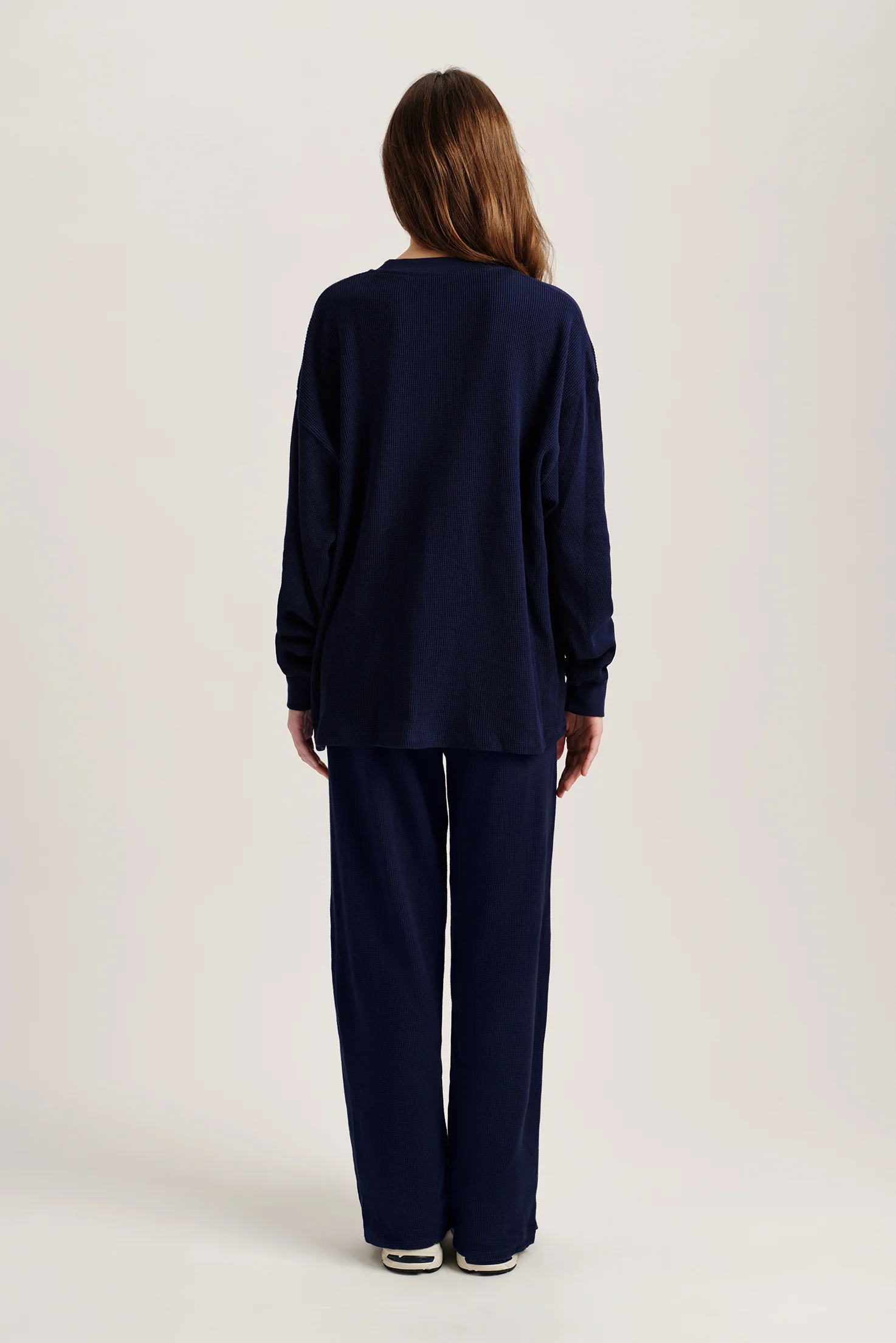 WAFFLE LOUNGE CUFFED LONG SLEEVE - TETHER - Image 4